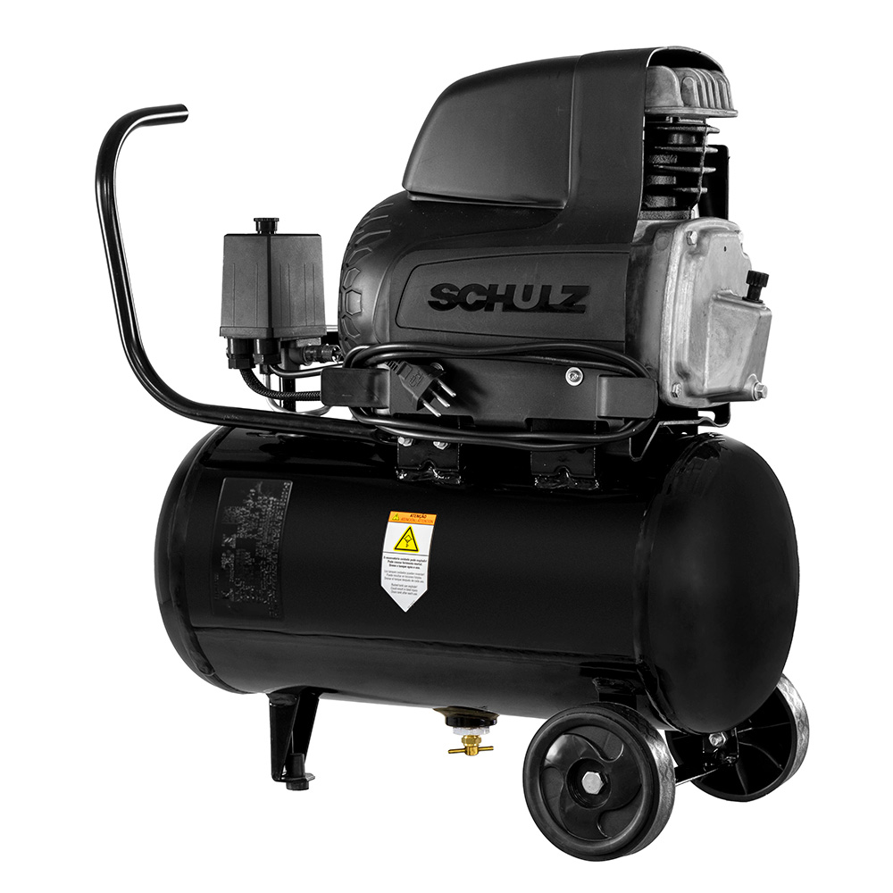 Compressor CSI 8.6 Pratiko 25 Litros 120 Libras 2 cv Schulz