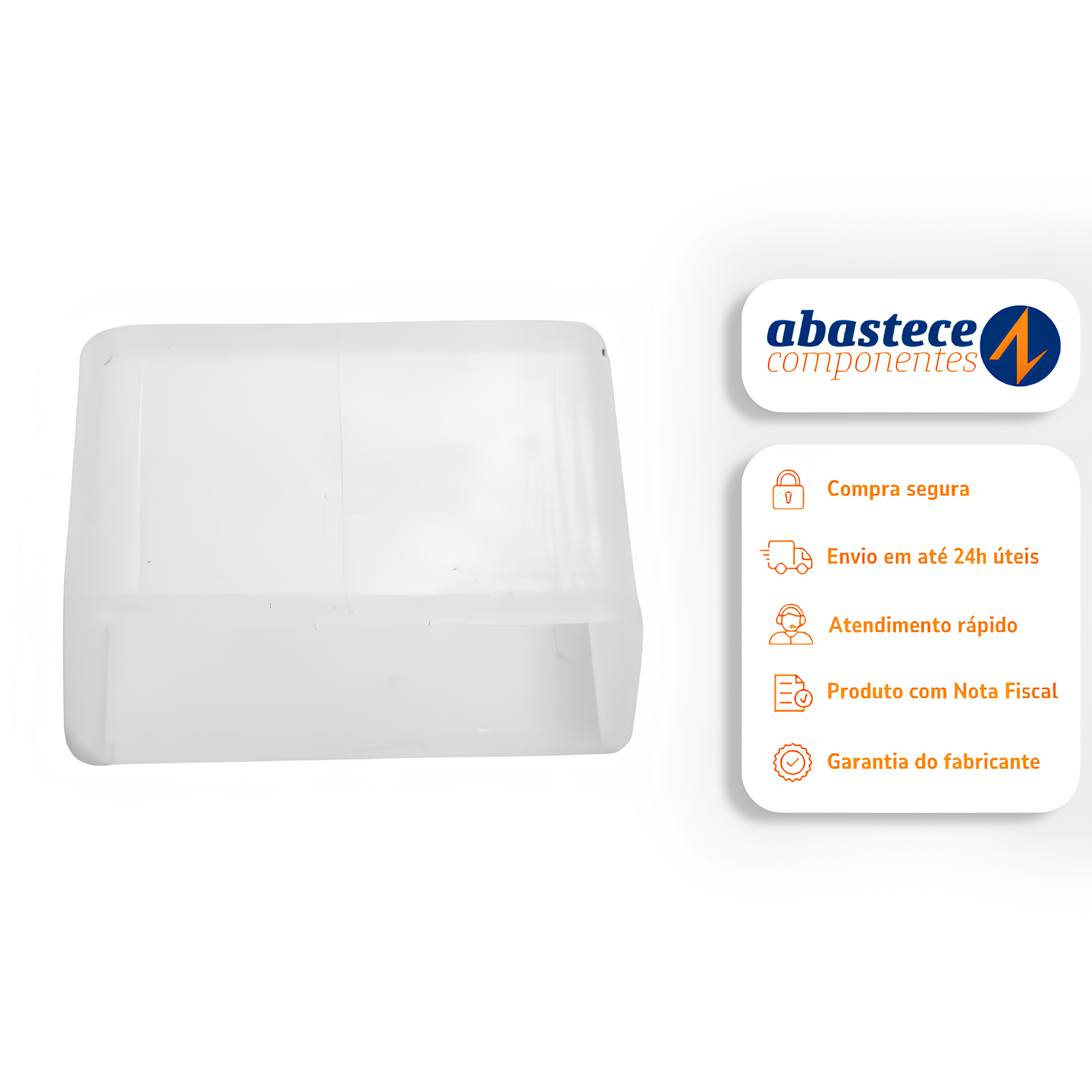 Terminal De Silicone Para Fita Led Ecoflex 8Mm Ip65 Ledvance