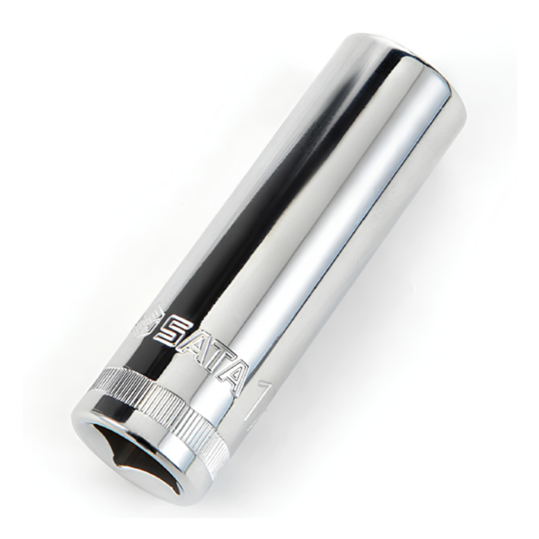 Soquete Sextavado Longo 1/2" 9/16" De 9/16 St13204sc Sata