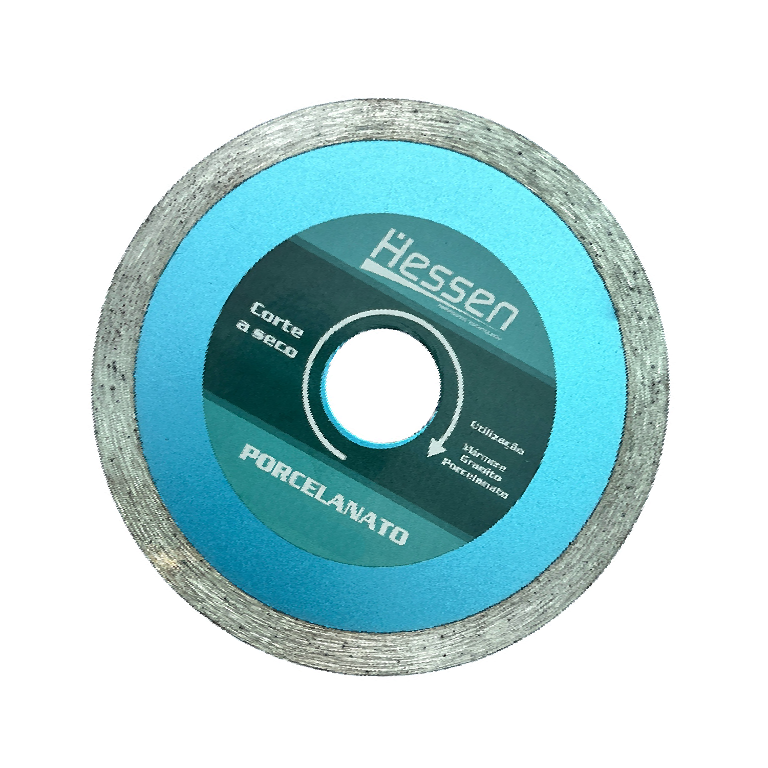 Disco Diamantado Porcelanato Liso 110Mm X 22Mm (20Mm) Hessen