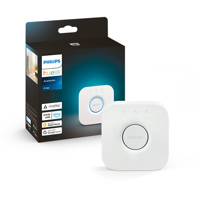 Philips Hue Bridge Hub Ponte De Conexão Iluminação Inteligente V3