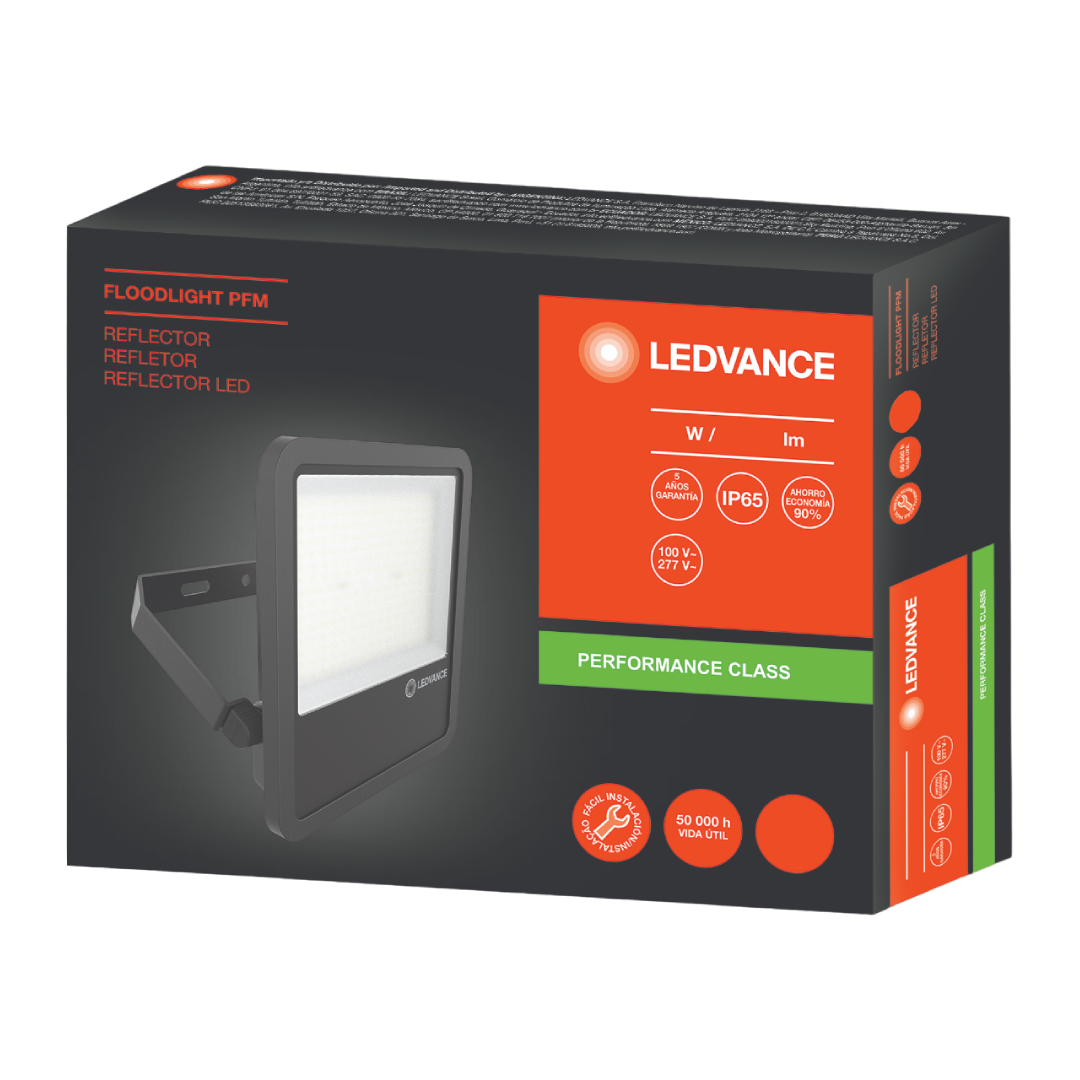 Refletor Led 200W 4000K Bivolt 25000lm Ip65 Pt Pfm Ledvance