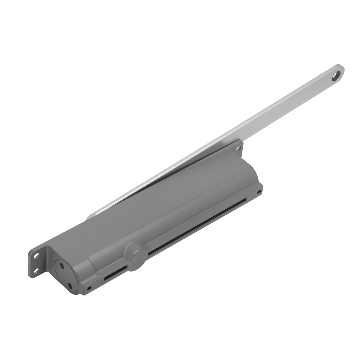 Mola Aérea Hidráulica Embutir Porta ITS 900 Prata Dorma