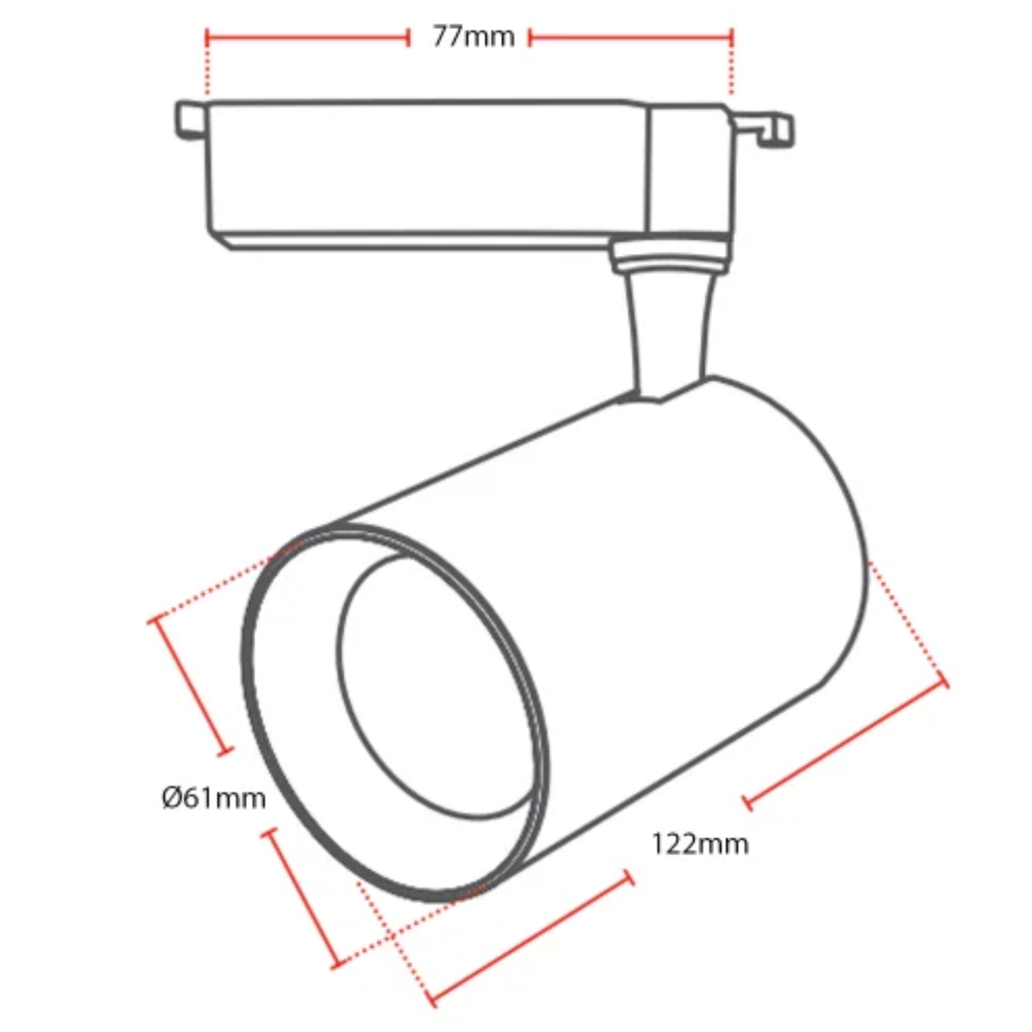 Spot Para Trilho Authentic Branco 12W Bivolt Avant