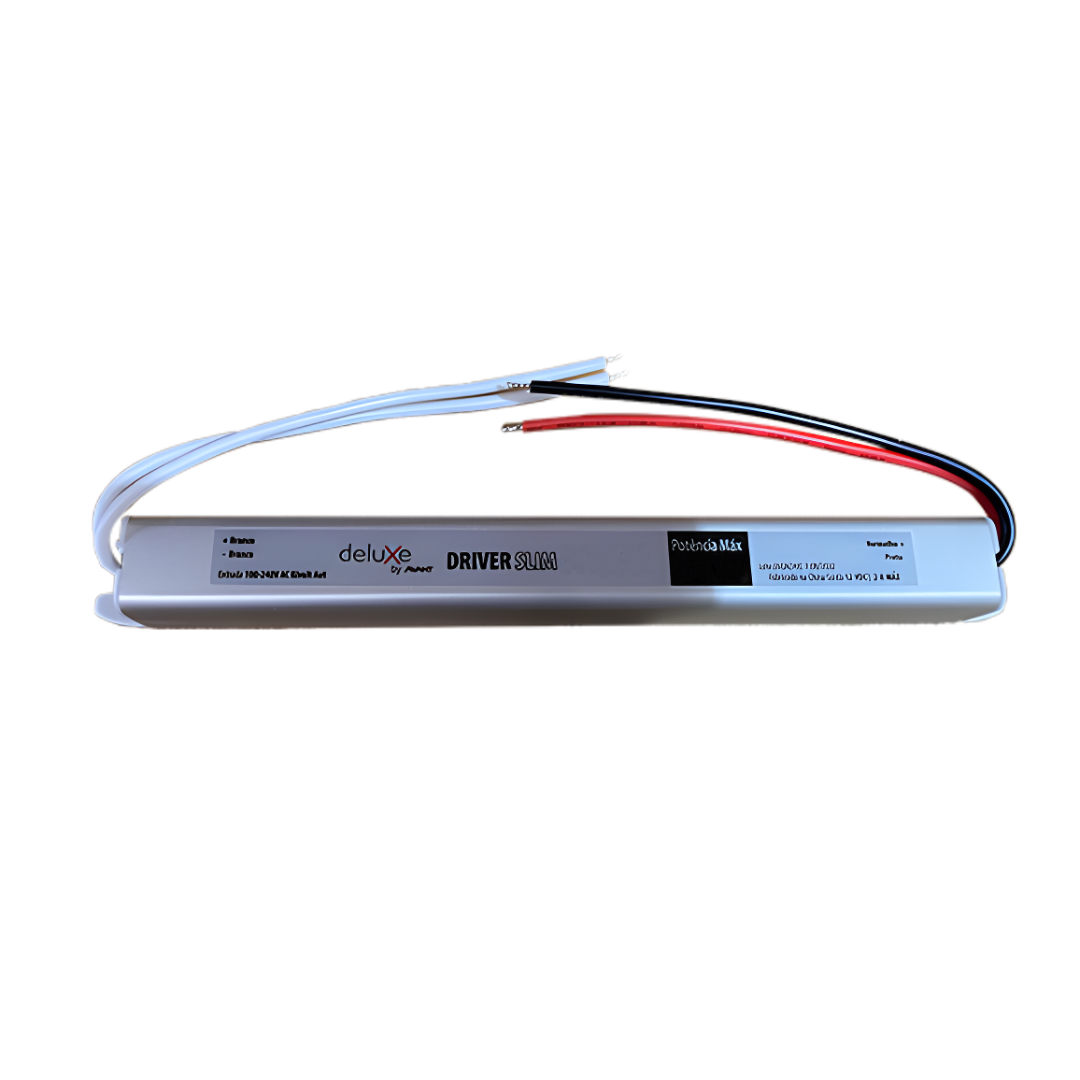 Driver Slim Para Fita Led 6A-72W Bivolt 12V IP20 Avant