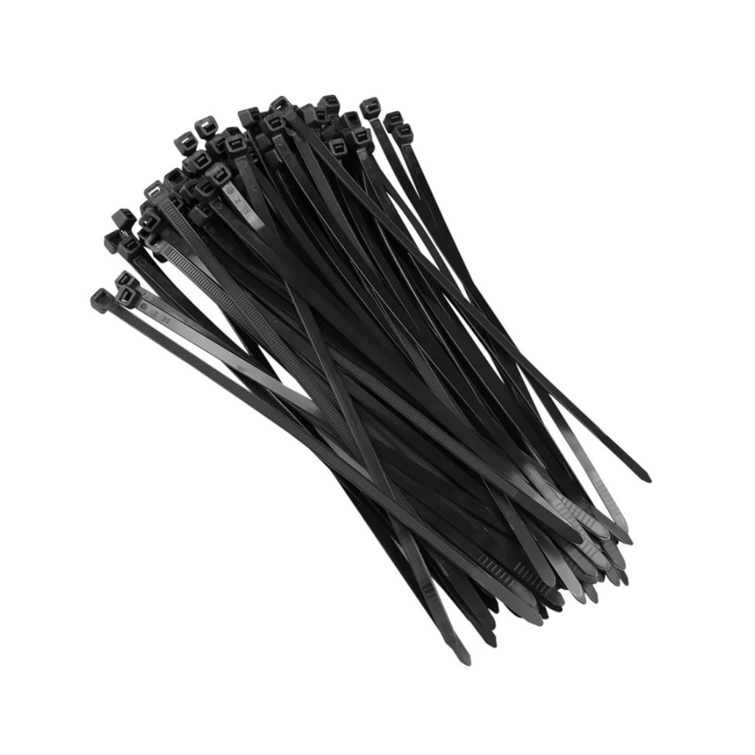 Abracadeira Plástica 100X2,5Mm Preta AP3-100P 100Un Metaltex