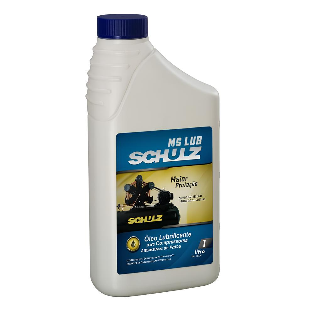 Óleo Lubrificante para Compressor de Pistão MS LUB 1L Schulz
