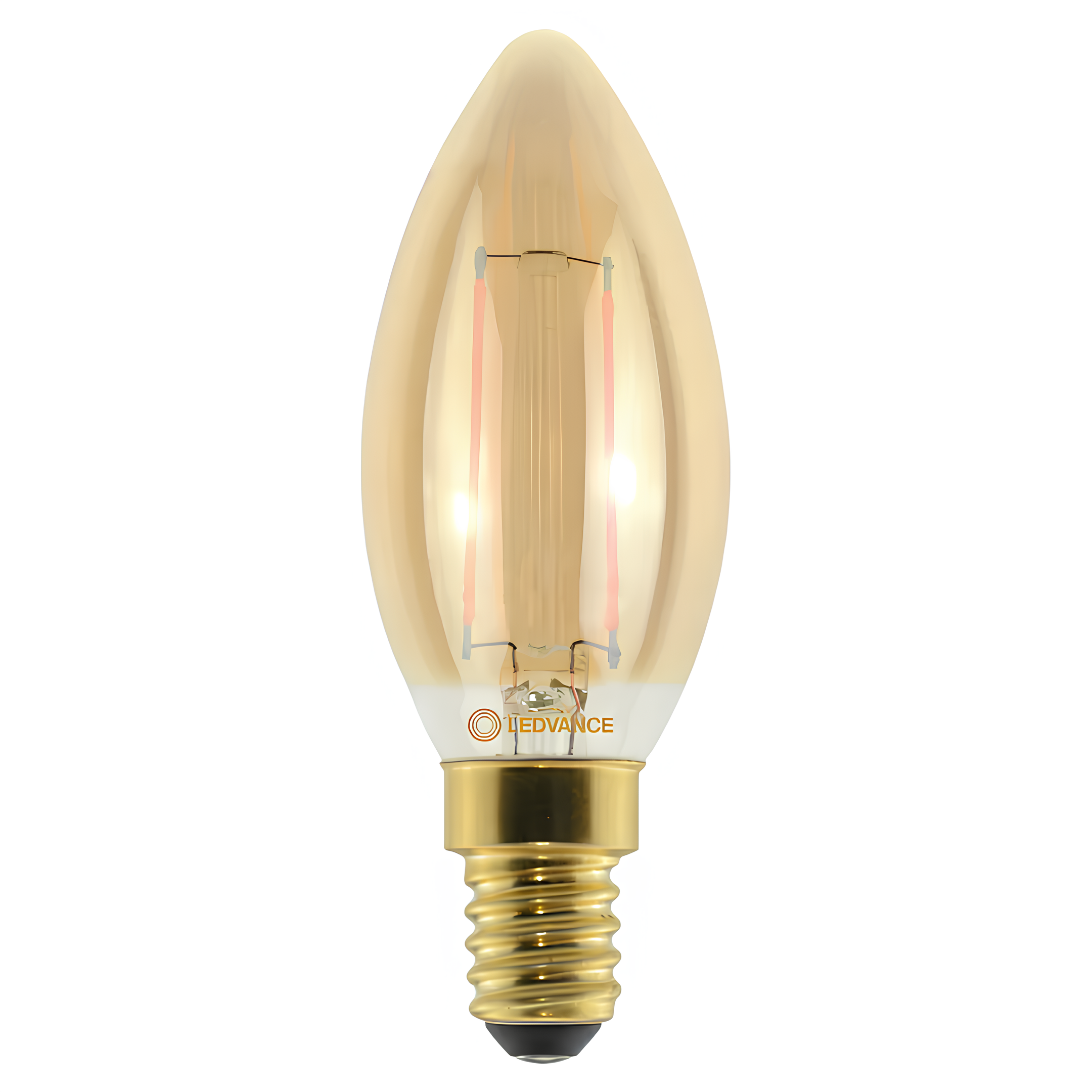 Lampada Led Vela Filamento Vintage 2,2W 2500K 210Lm Bivolt Ledvance