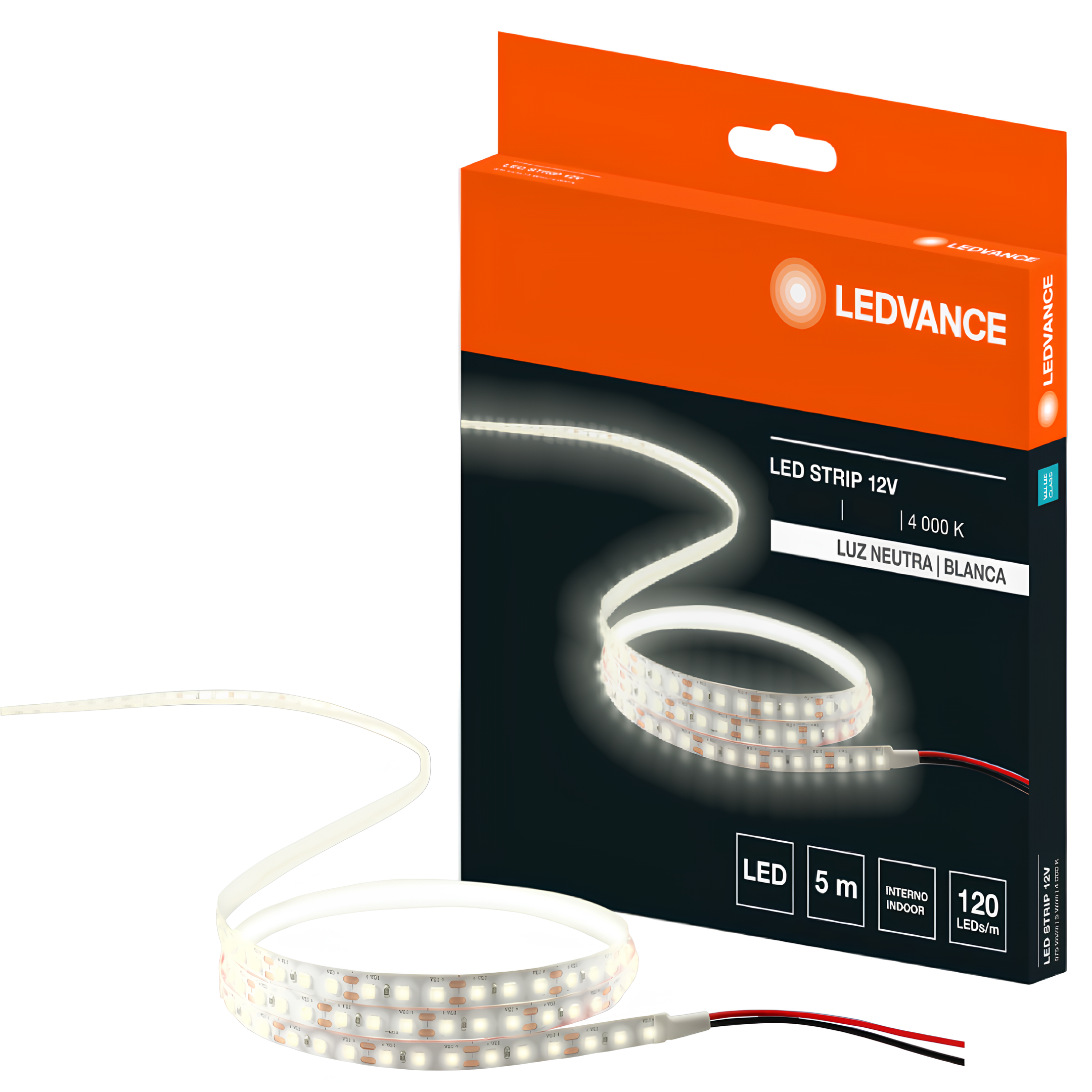 Fita Led Ecoflex 5M 5W 12V Ip20 525Lm/m Ledvance
