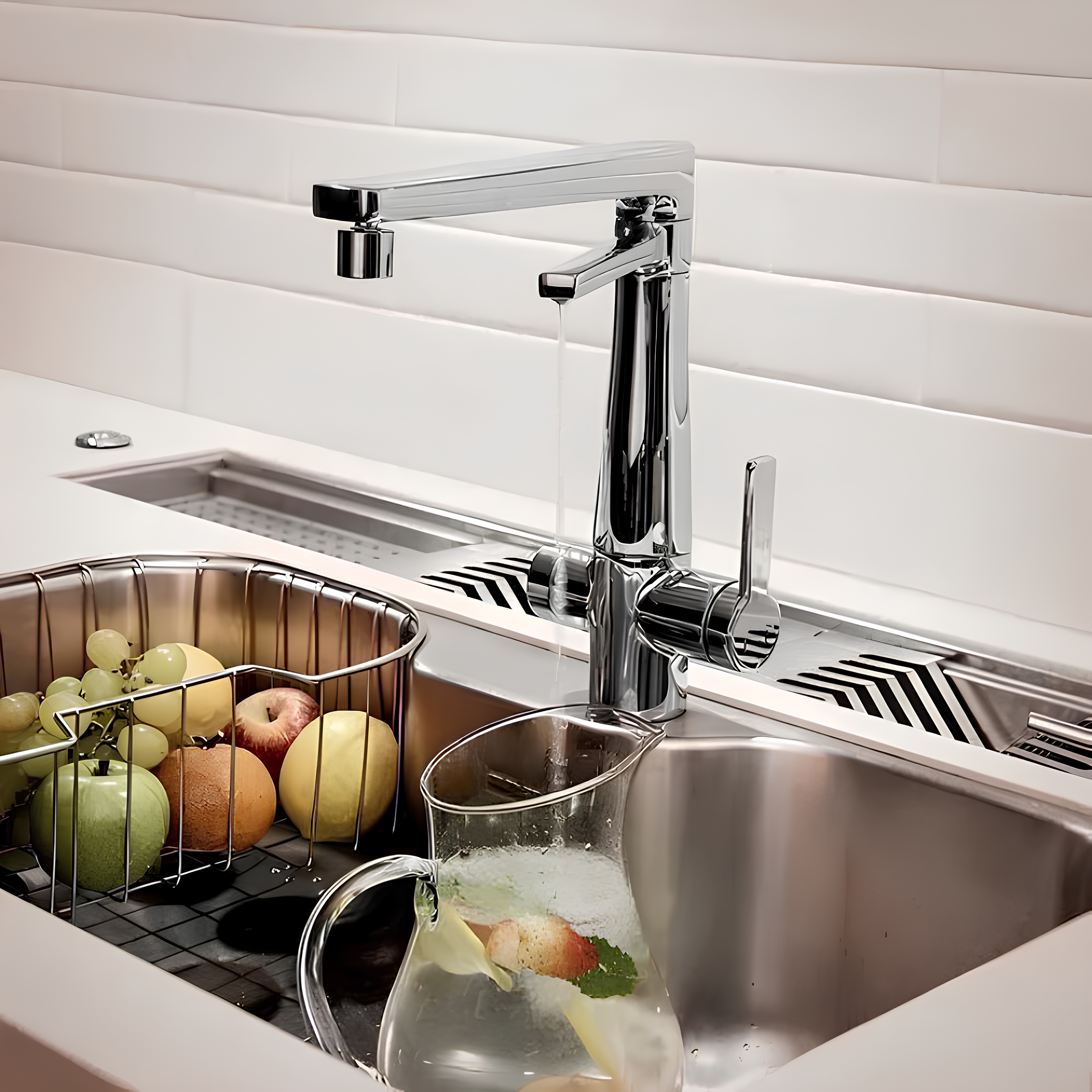 Misturador Monocomando Purificador Nova DocolVitalis cromado