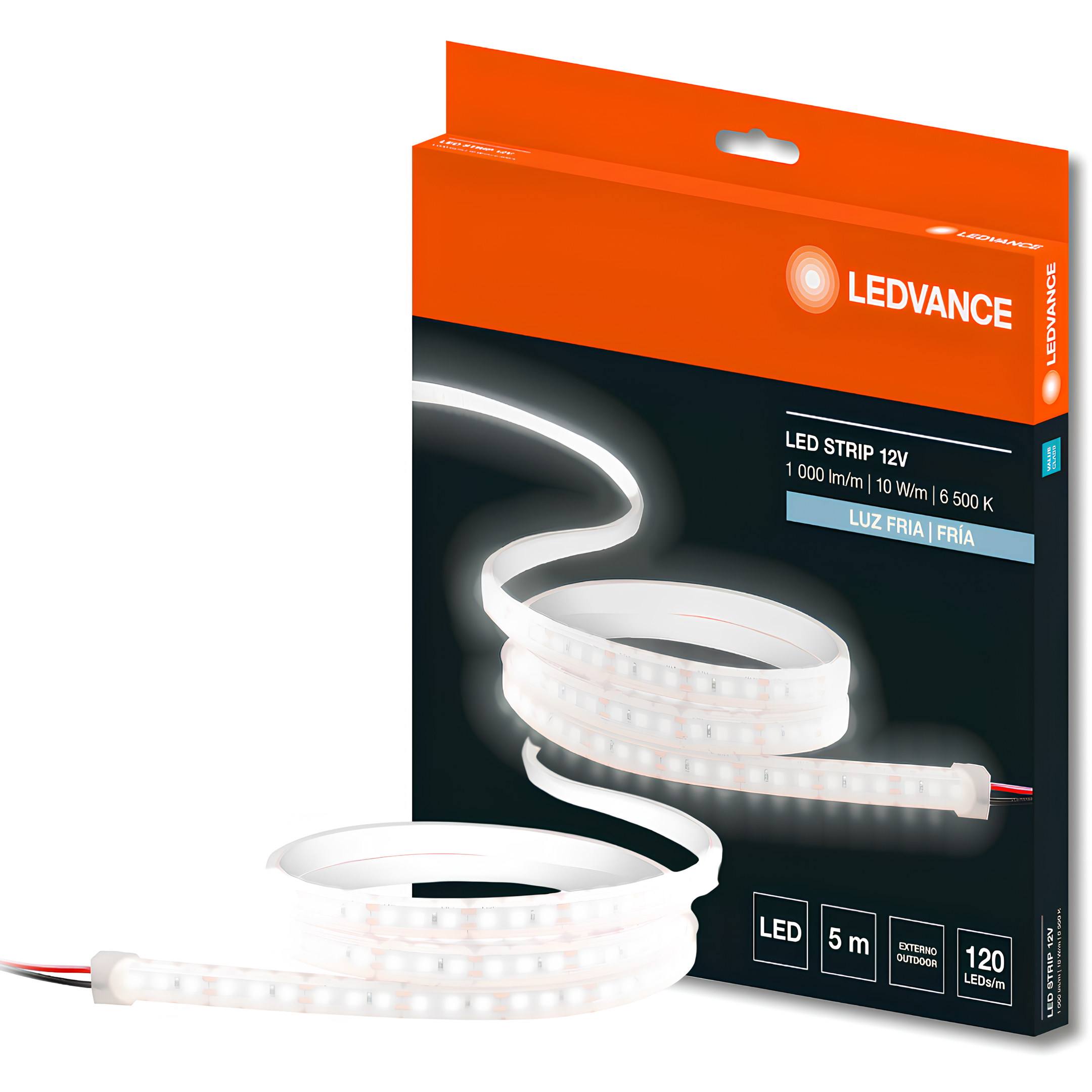 Fita Led Value Smd 5M 10W/m 1000lm/m Ip65 12Vdc Ledvance