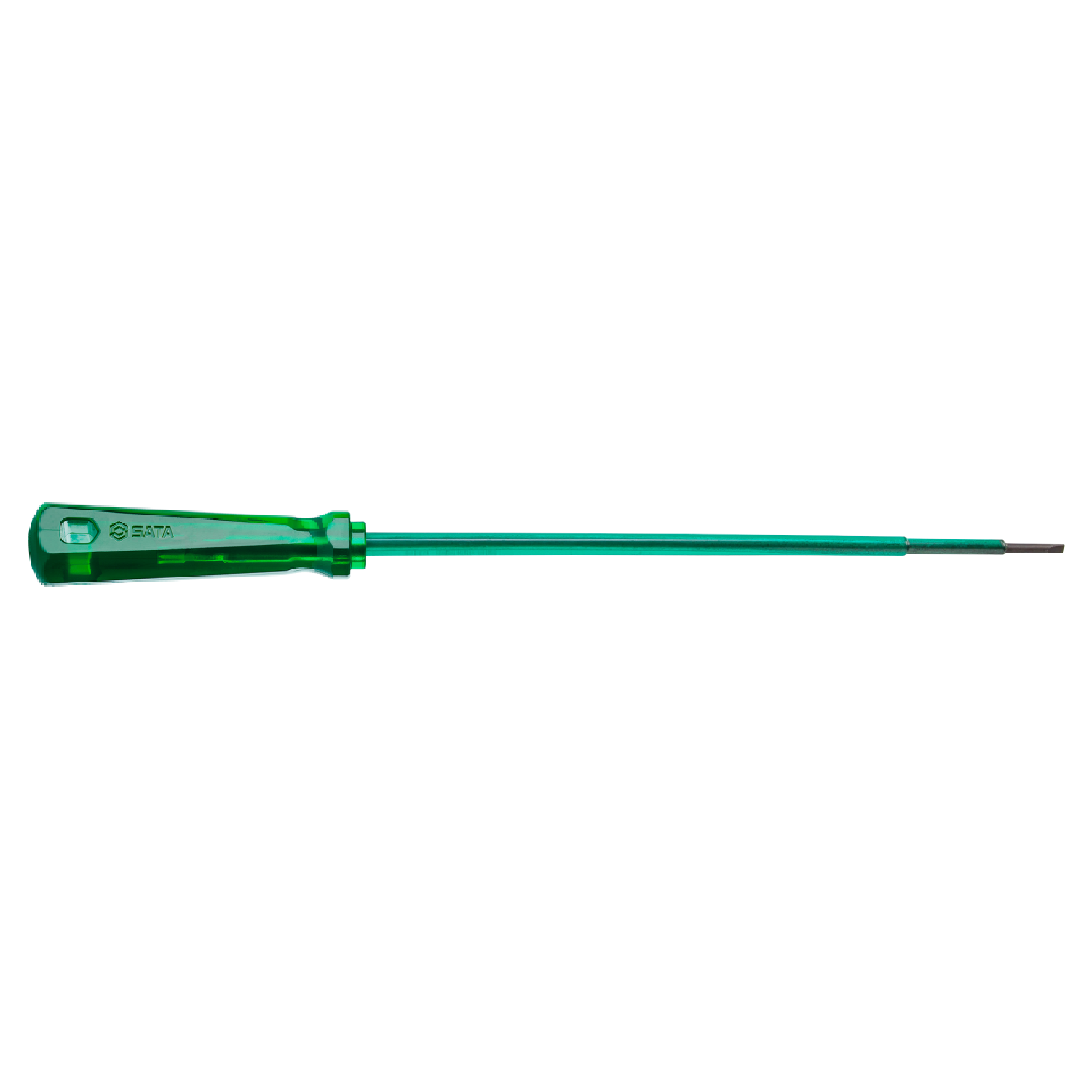 Chave De Fenda Isolada Cabo Pvc Translucido Verde 3/16X6” ST61424 Sata