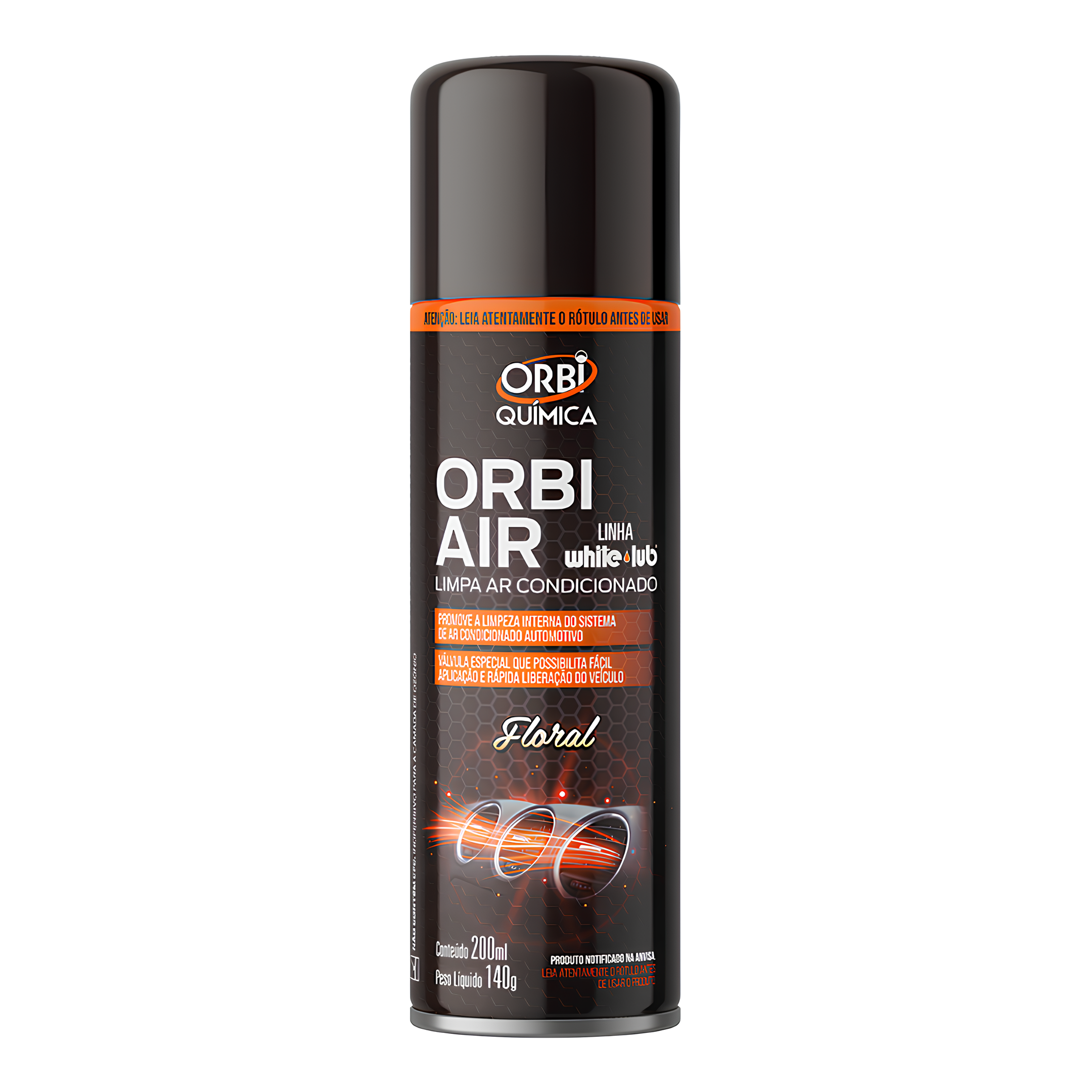 Limpa Ar Condicionado Orbi Air Floral 200ML 140g Orbi Quimica