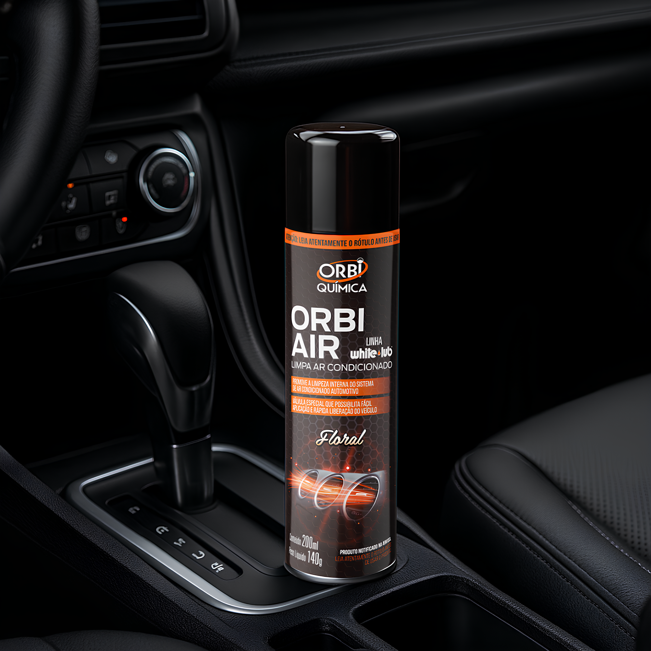 Limpa Ar Condicionado Orbi Air Floral 200ML 140g Orbi Quimica