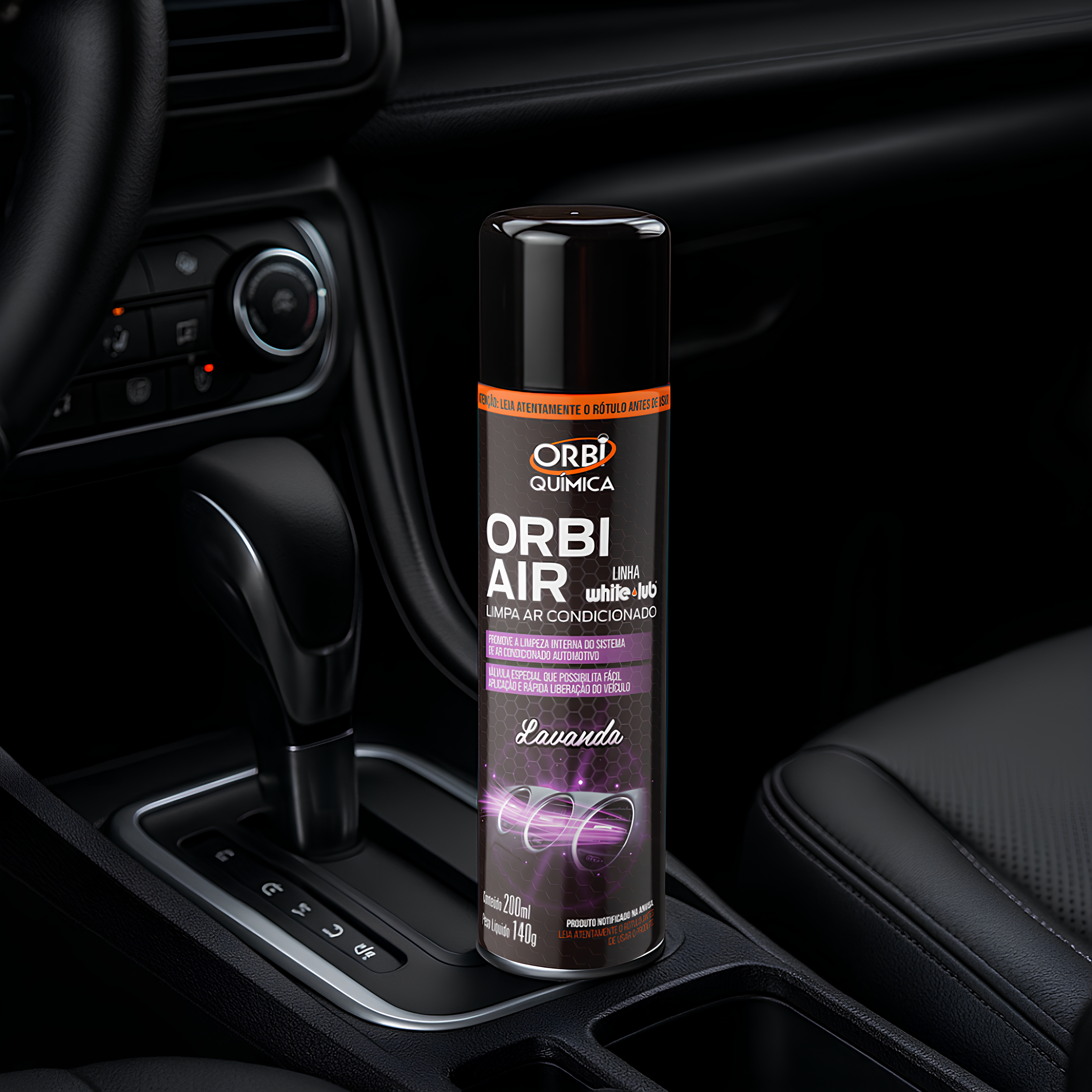 Limpa Ar Condicionado Orbi Air Lavanda 200ML 140g Orbi Quimica