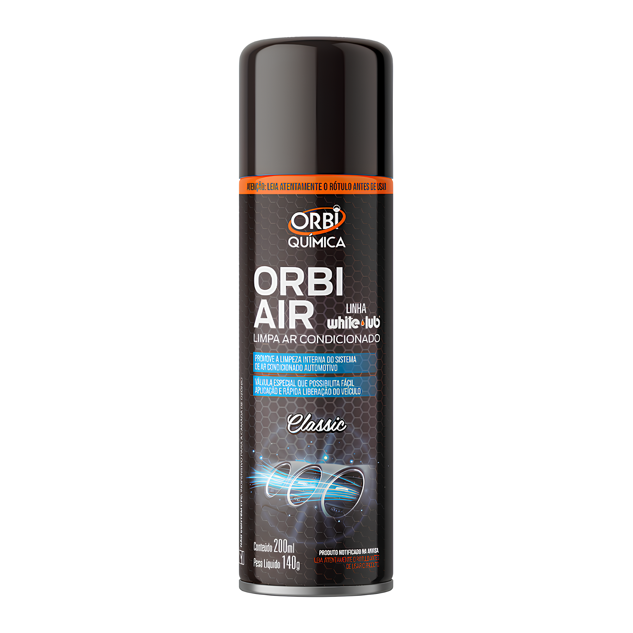 Limpa Ar Condicionado Orbi Air Classic 200ML 140g Orbi Quimica