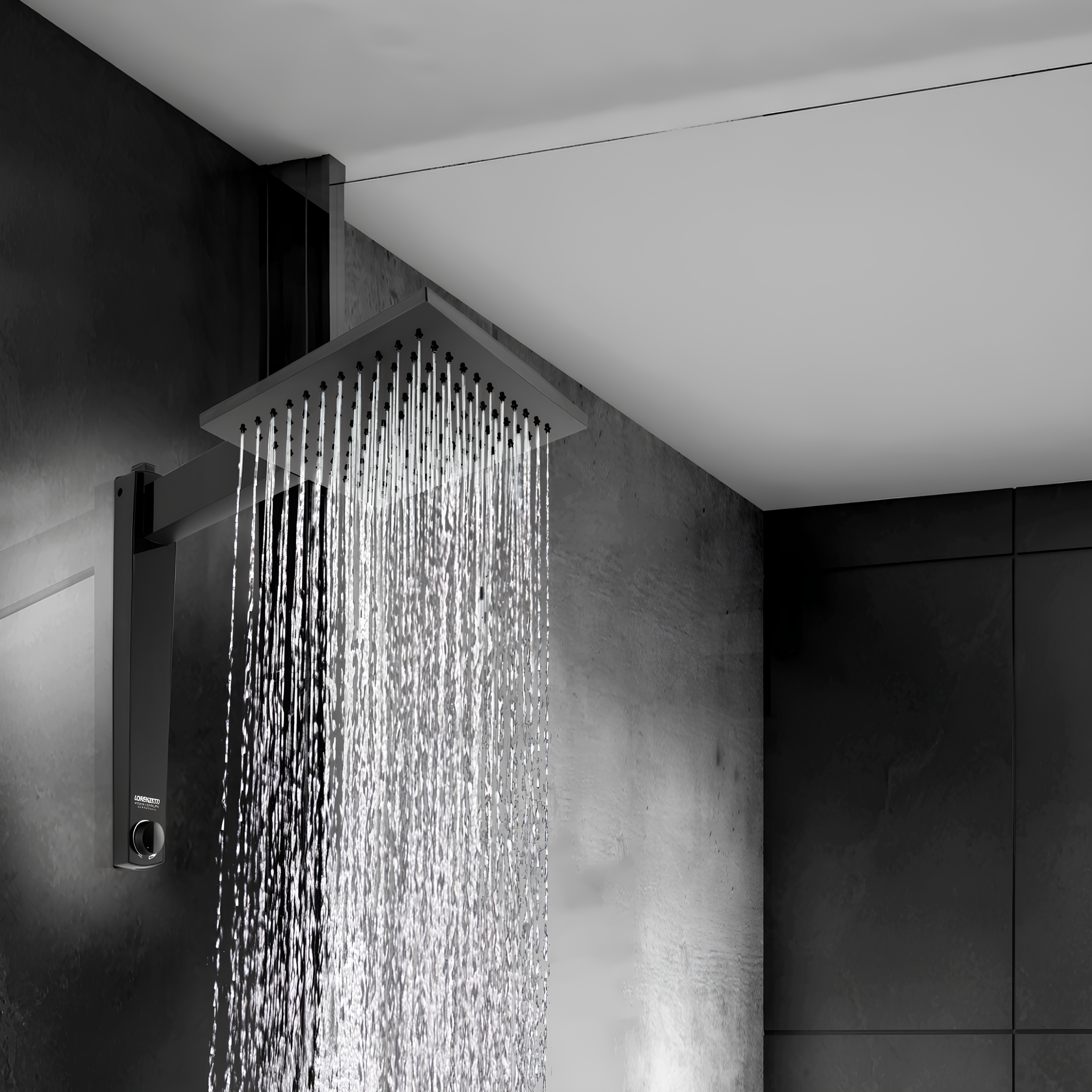 Chuveiro Acqua Century Eletrônico Preto 7500W 220V Lorenzetti