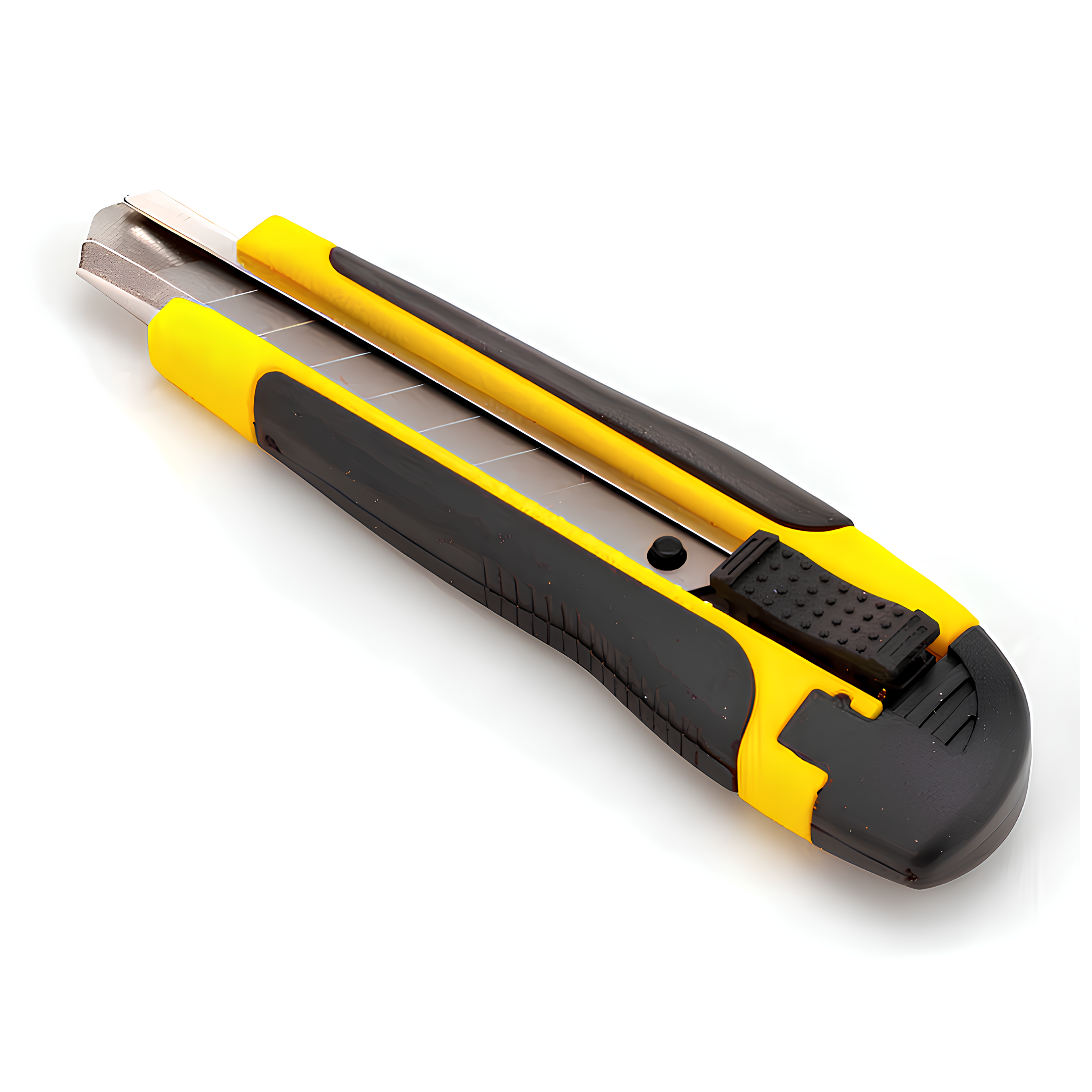 Estilete Emborrachado 18Mm 3 Laminas Com Trava