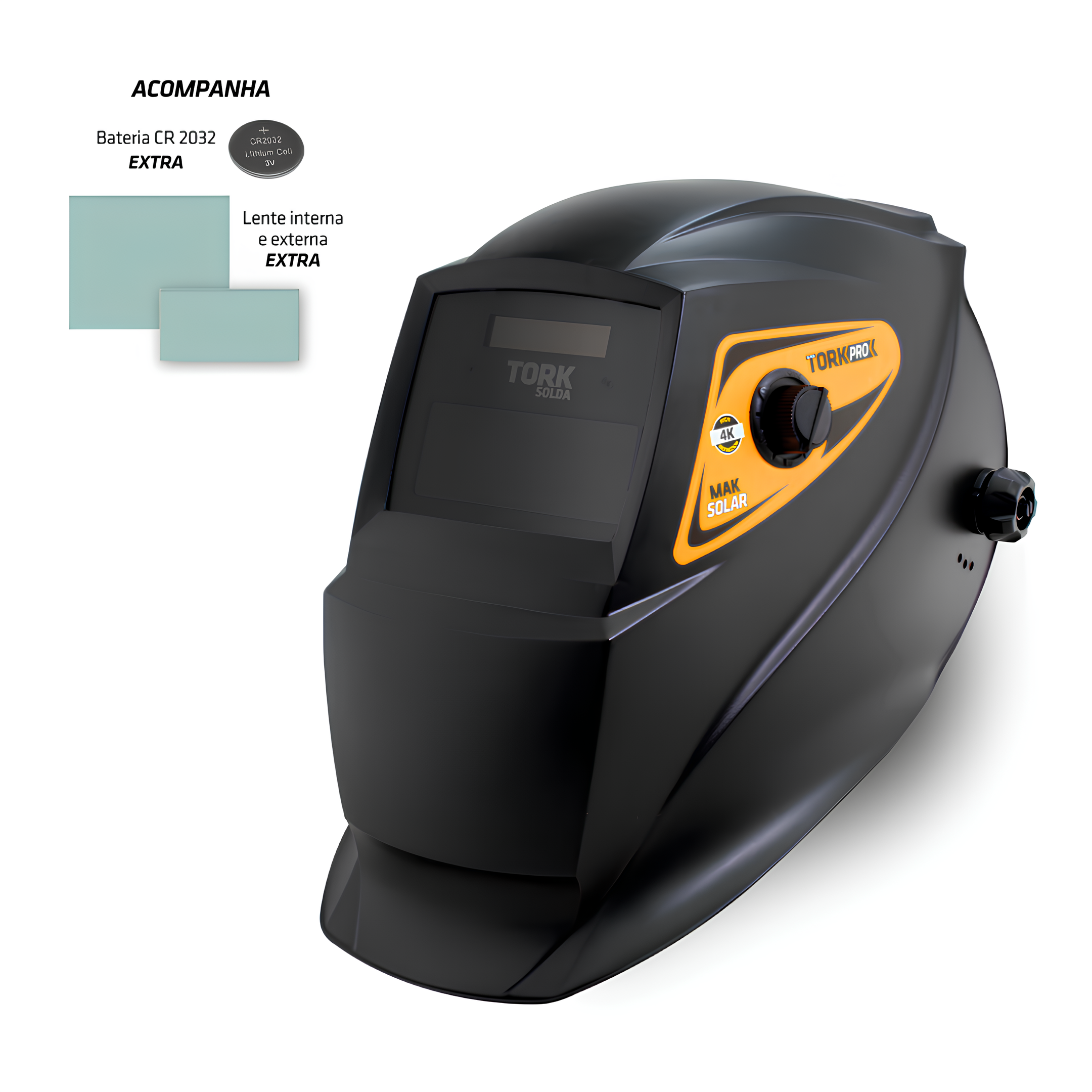 Mascara De Solda 4K Com Escurecimento Automatico Tork