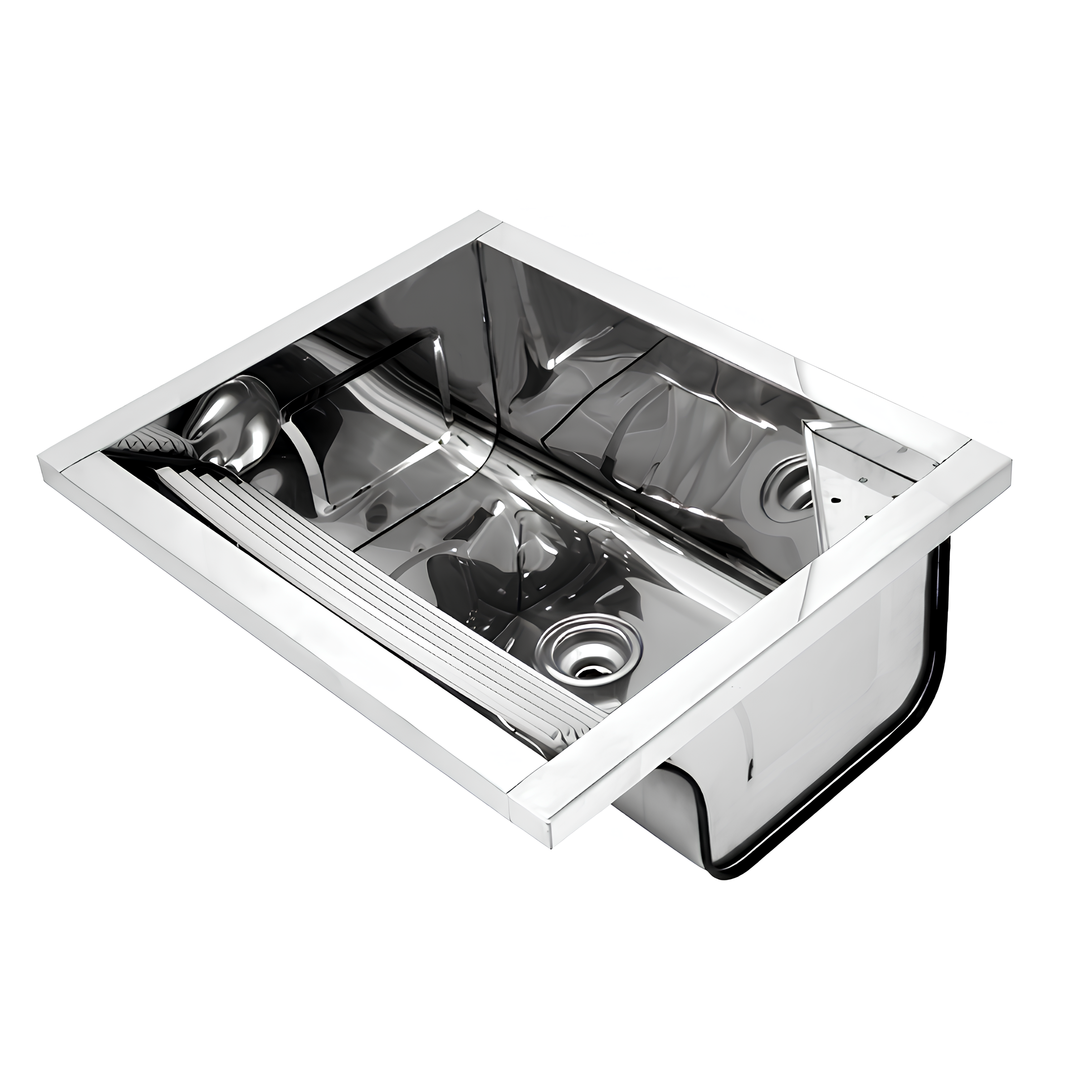 Tanque Reto Sobrepor 63x51,5x26 35L 017051CH Docol