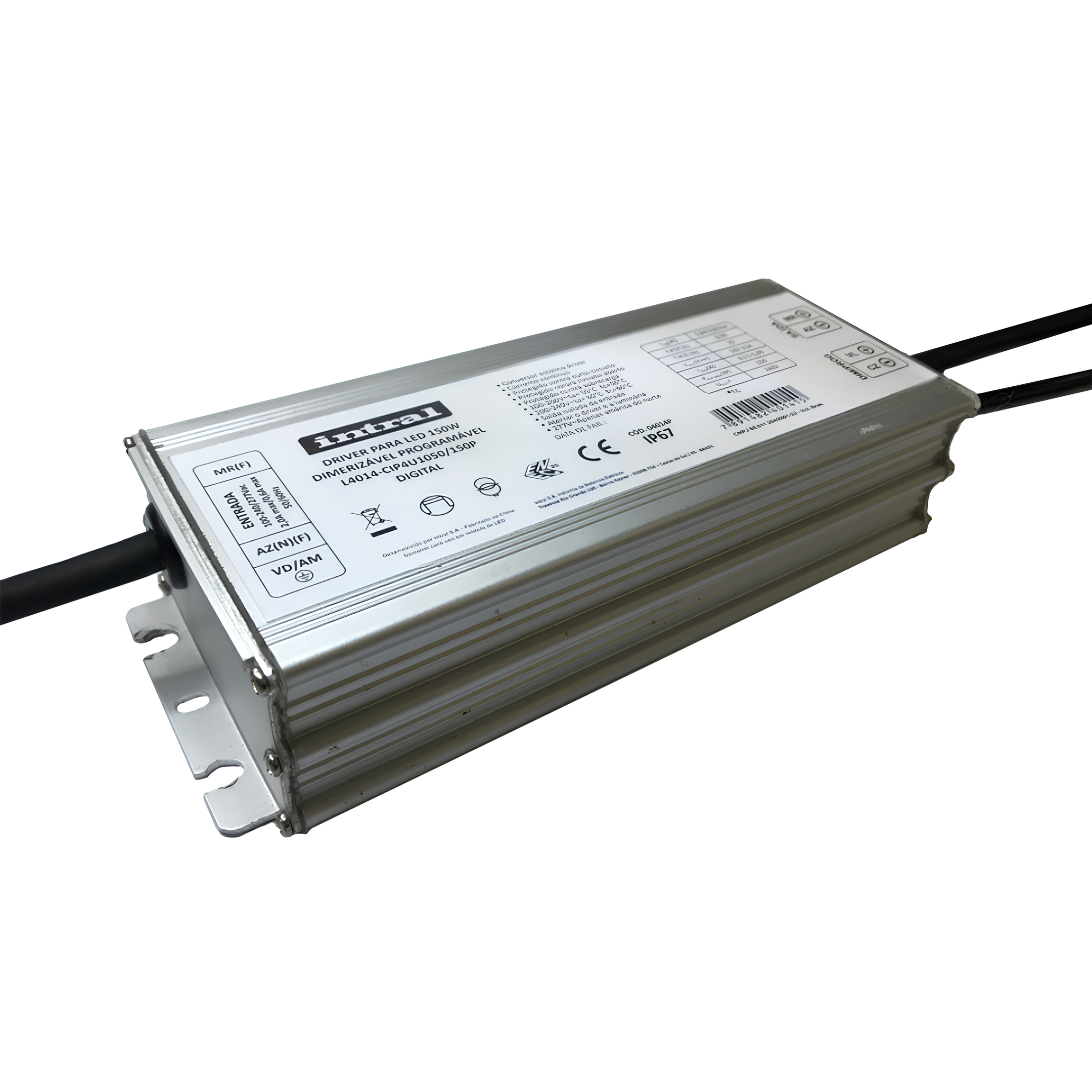 Drive Led Fonte Blindada 105W Ip67 Digital L4013 Intral