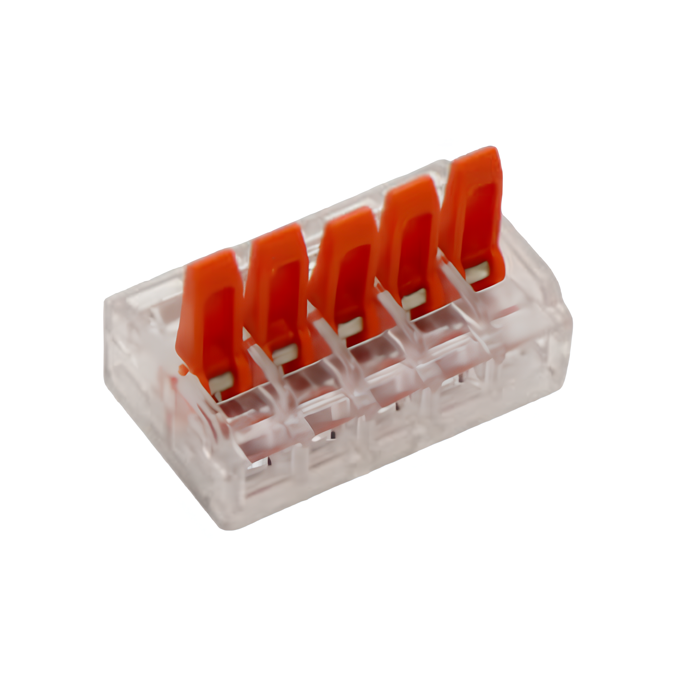 Conector De Emenda 5 Vias 4Mm Pacote Com 5 Peças Eletrokit