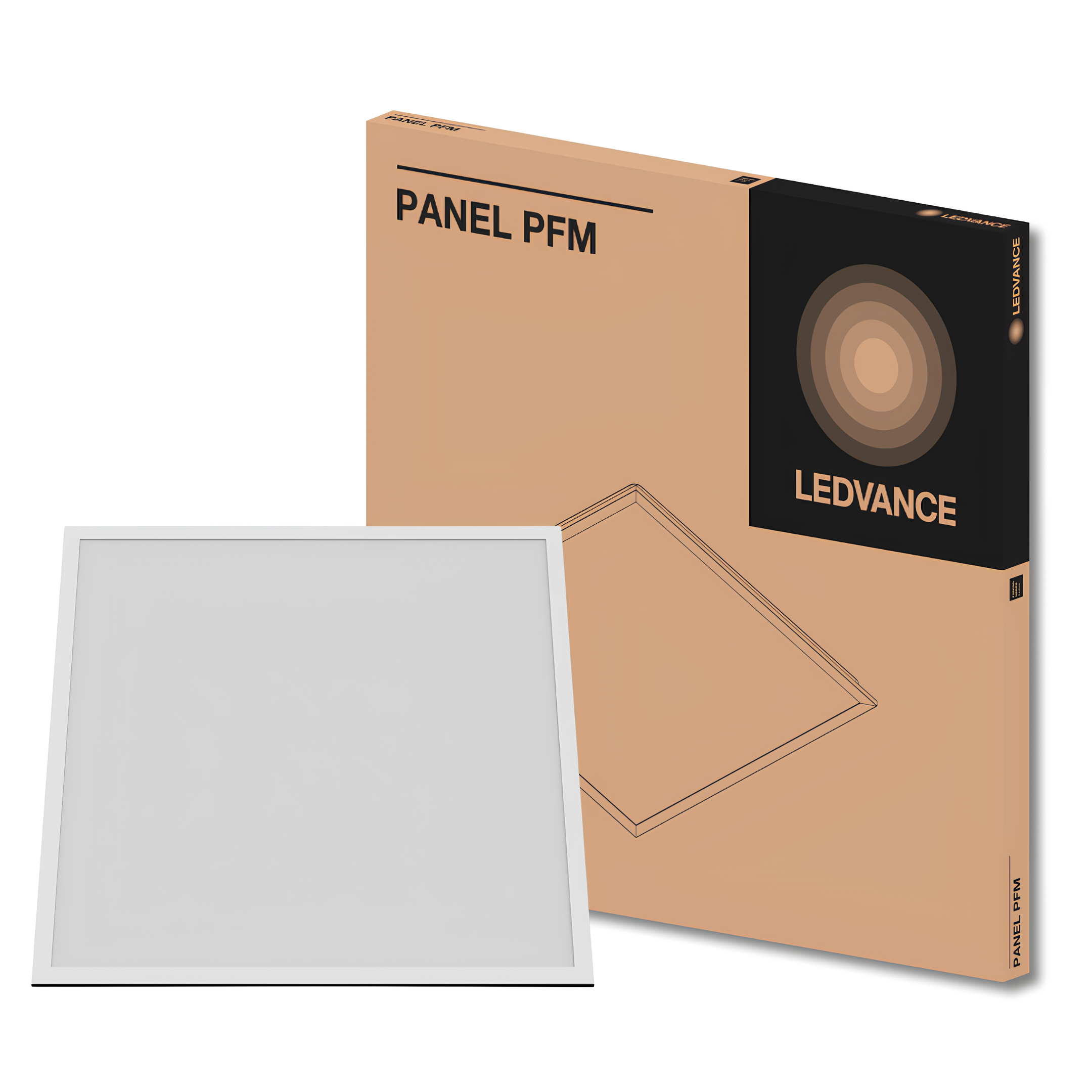 Luminaria Embutir Quadrada Pfm 62cm 36W 4000K 4680Lm Ledvance