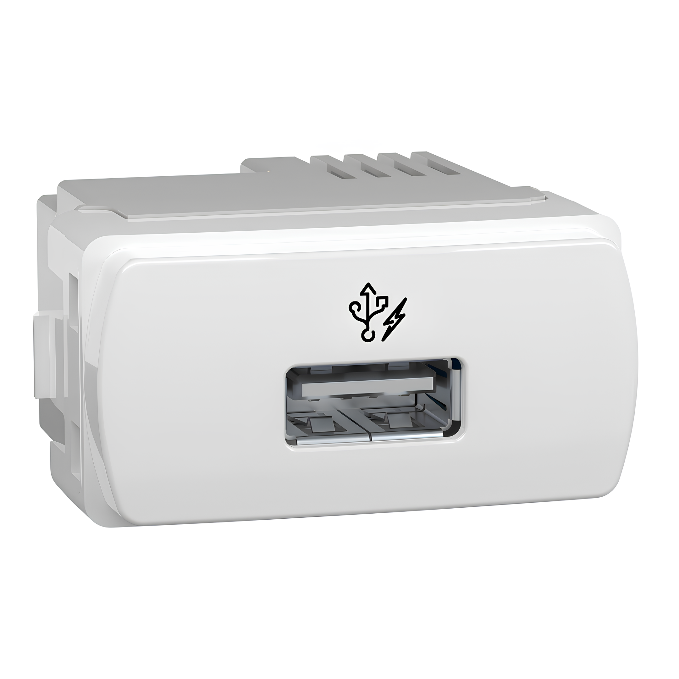 Módulo Carregador Usb Branco S3B70810 Miluz Schneider