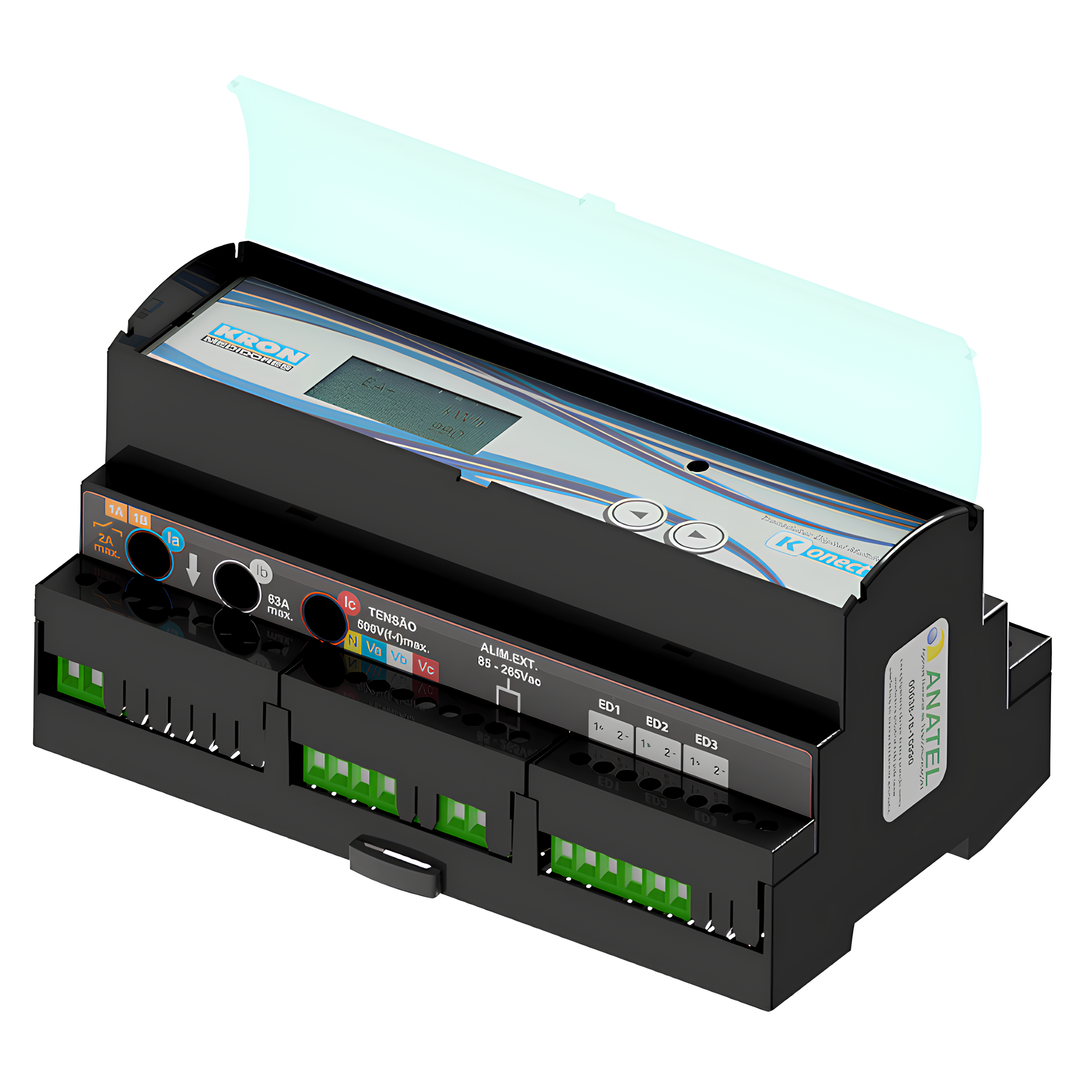 Multimedidor de Grandezas Elétricas Konect 120 Kron