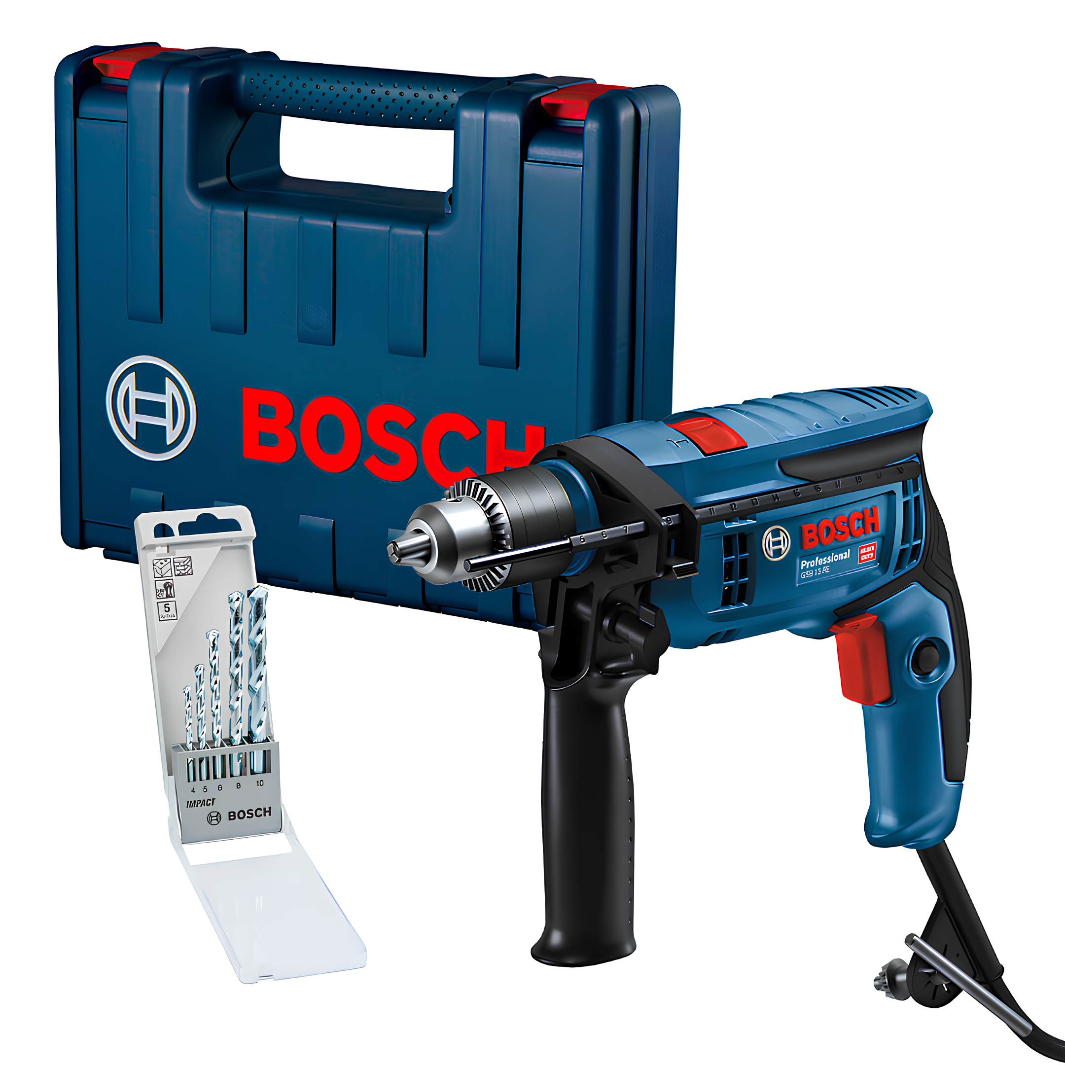 Furadeira De Impacto 750W 220V + Acessórios Gsb 13 Re Bosch