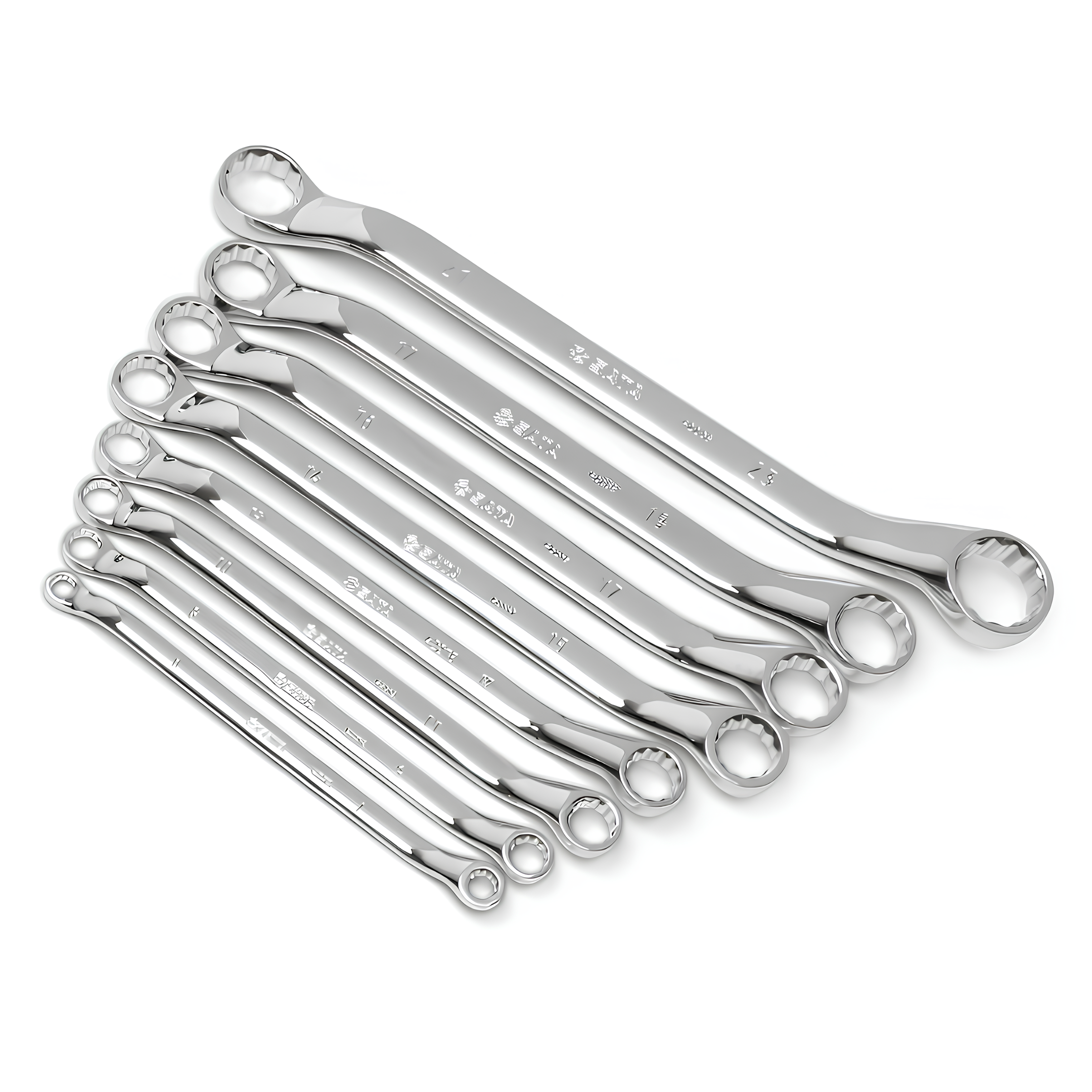 Jogo De Chaves Estrela 6X7 A 21X23mm 8 Pçs St08004sj Sata