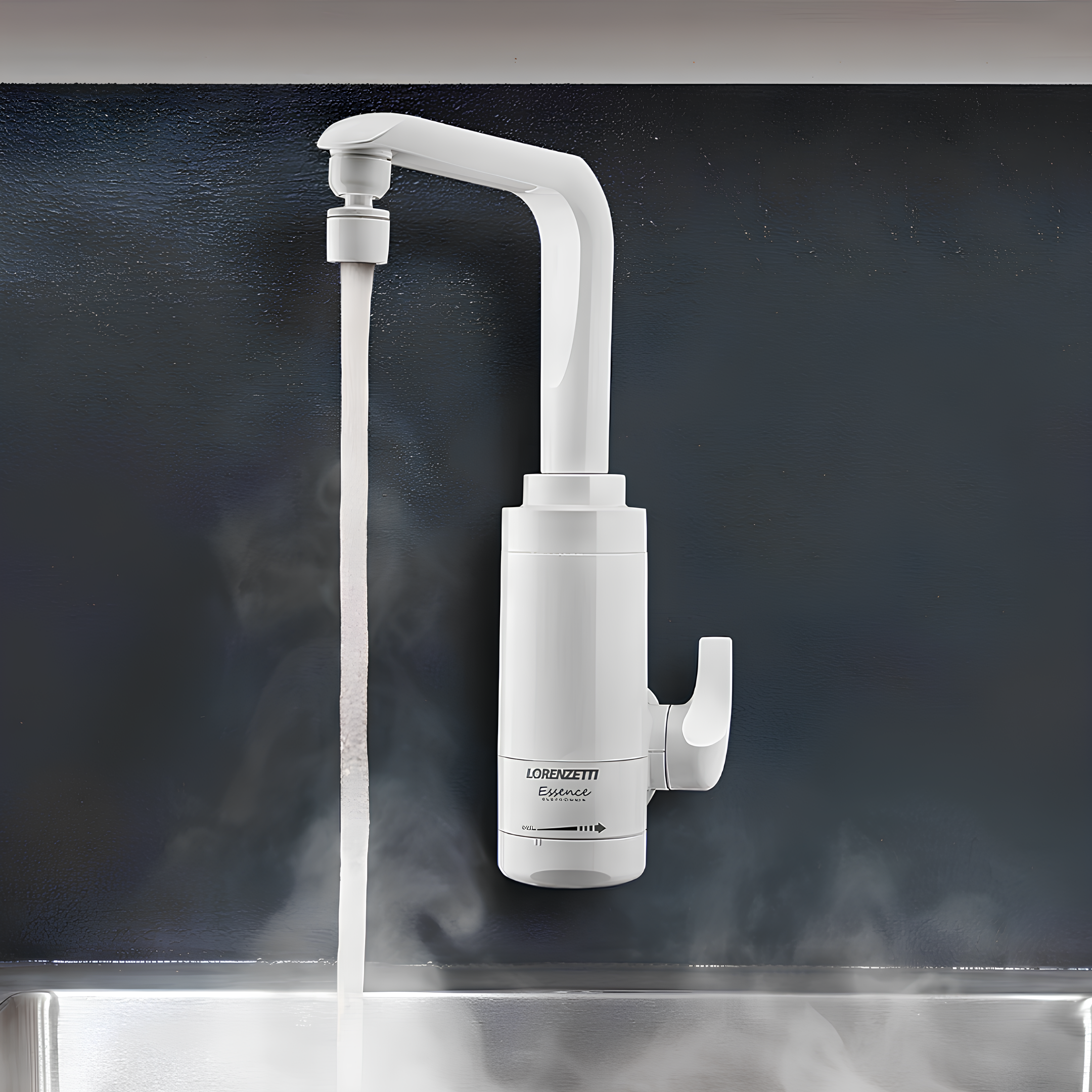 Torneira Elétrica Parede Essence Br 4600W 127V Lorenzetti