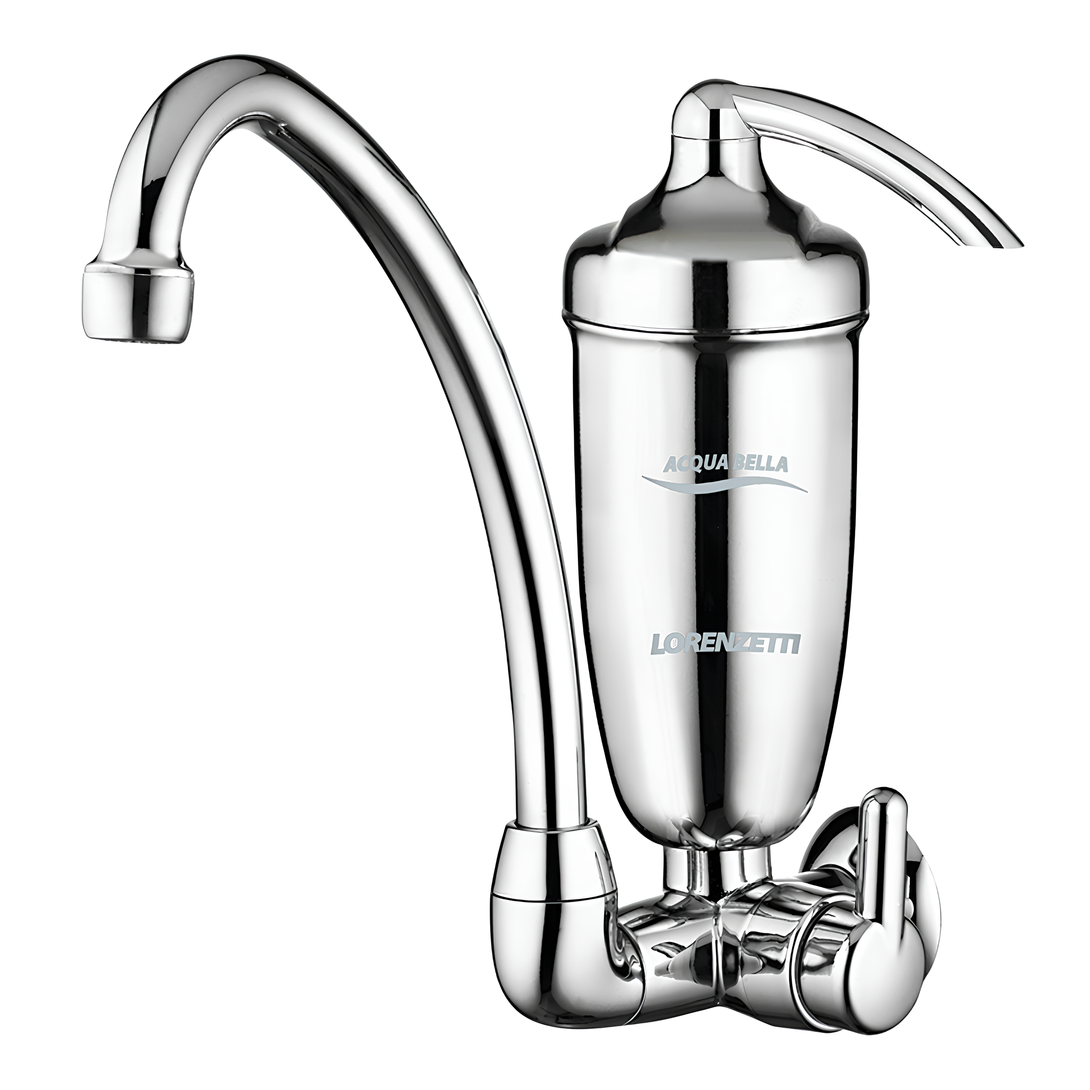 Torneira Filtro Purificador Parede Acqua Bella Cr Lorenzetti