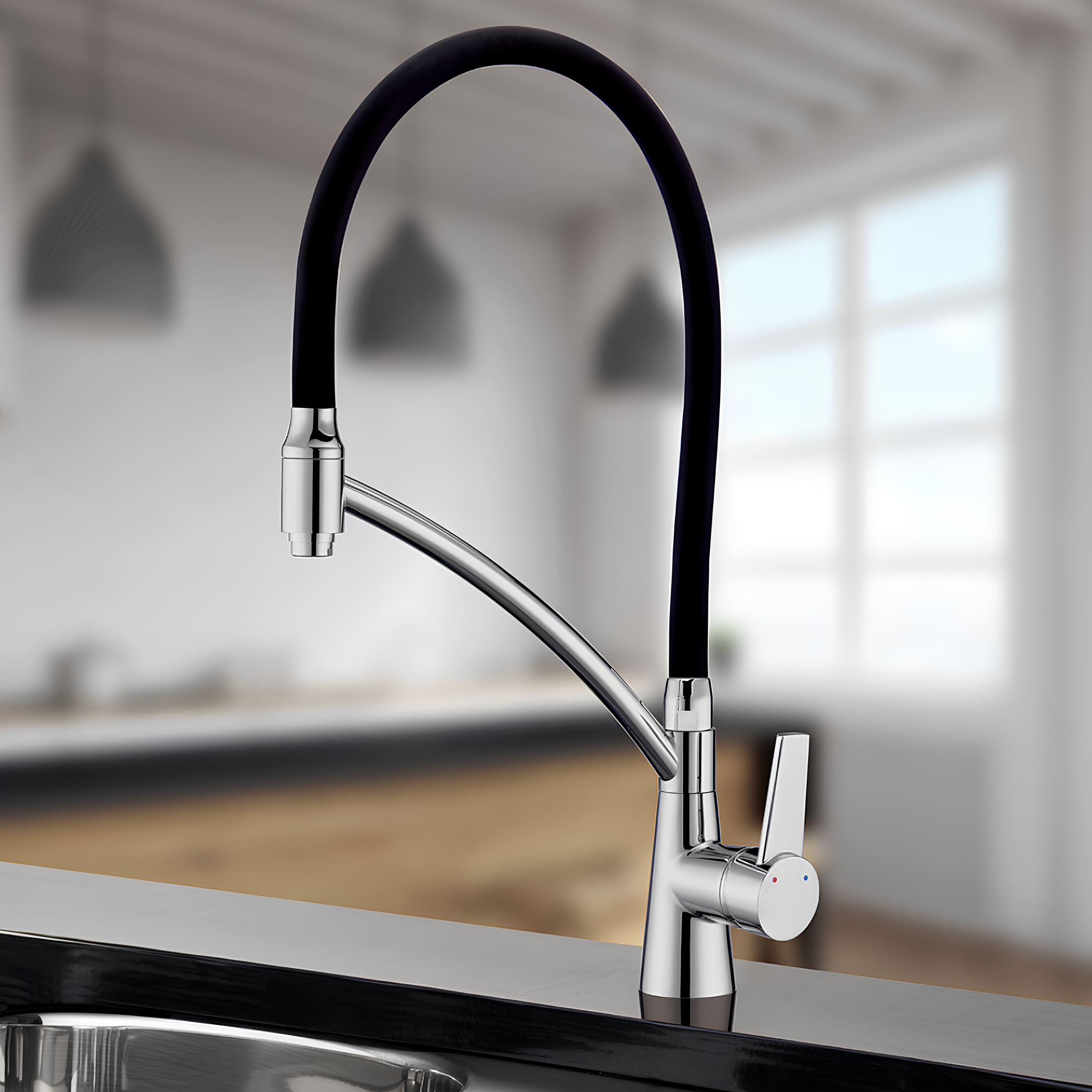 Misturador Monocomando Loren Chef Cromado 2267C81 Lorenzetti