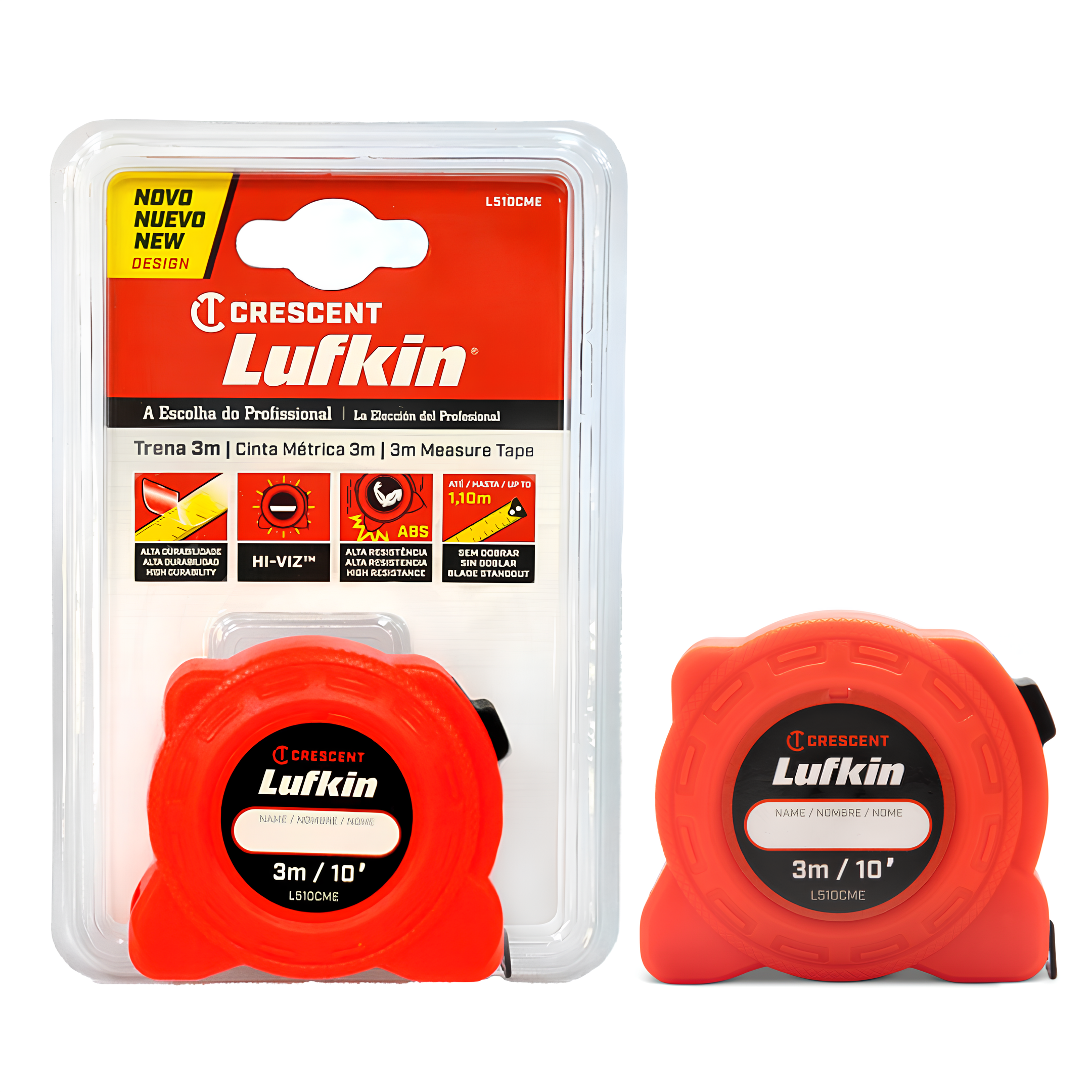 Trena De Bolso Com Trava 3M L500 L510CME Lufkin