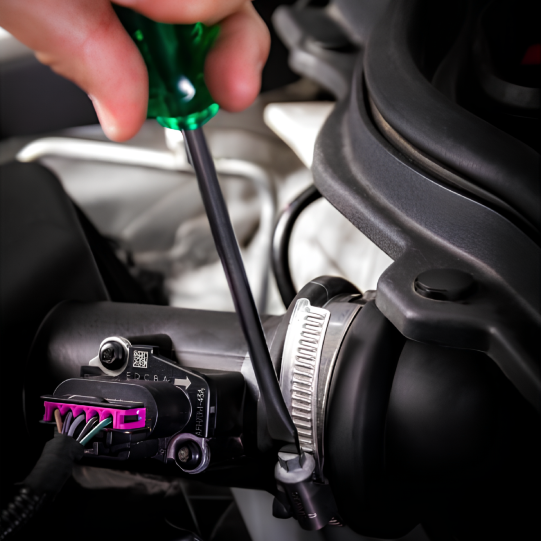 Chave De Fenda cabo PVC translucido verde 1/4X4 ST61345 SATA