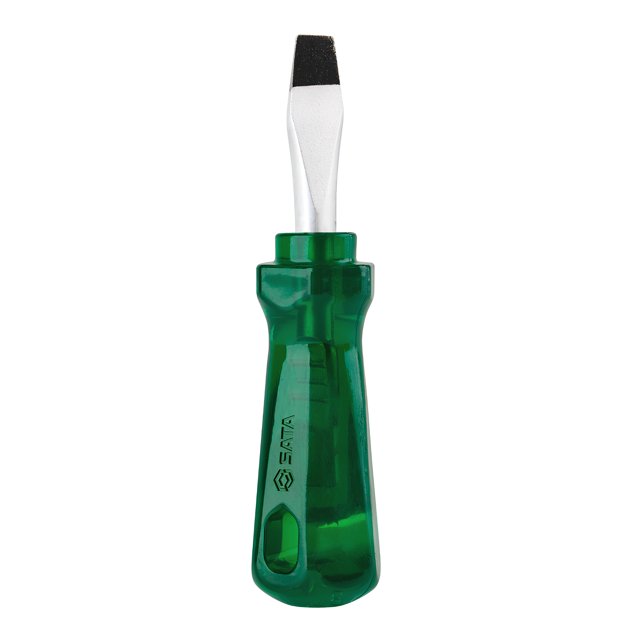Chave De Fenda Cabo Pvc Translucido Verde 1/4X1.1/2” St61364 Sata