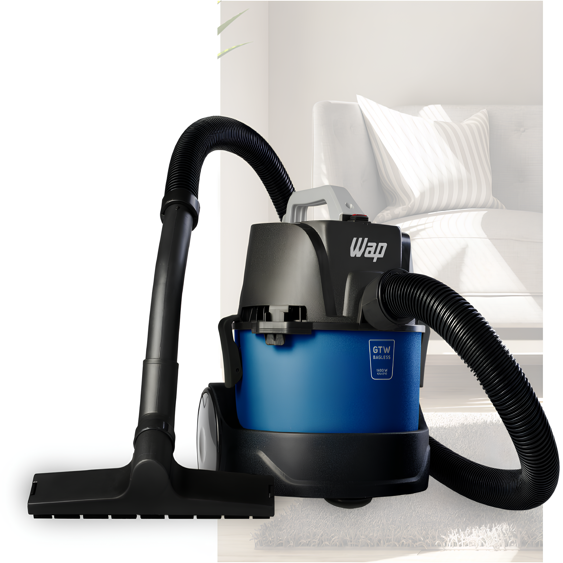 Aspirador De Pó E Água 1400W Gtw Bagless Wap
