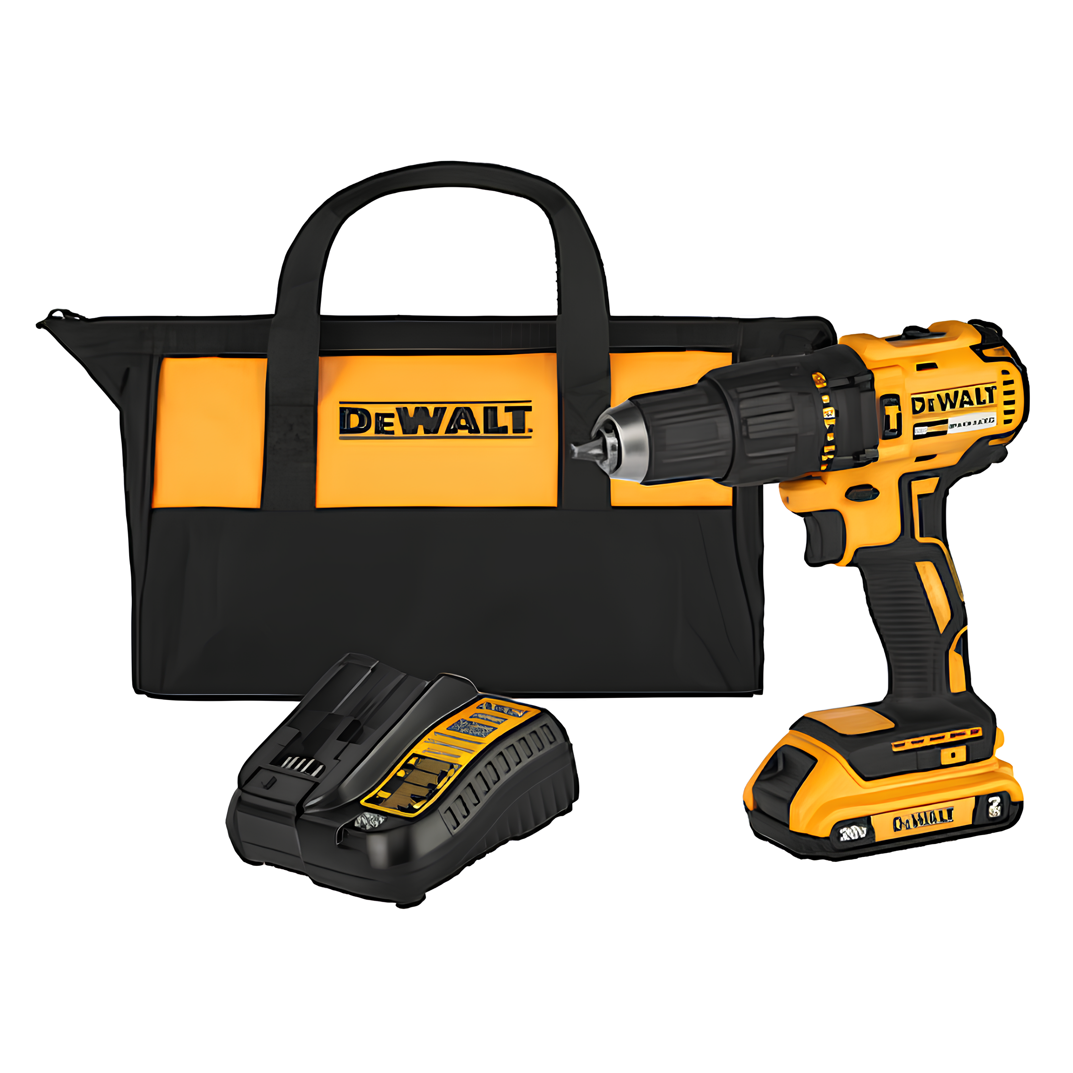 Parafusadeira Impacto 1/2 Bateria E Bolsa Dcd7781d1br Dewalt