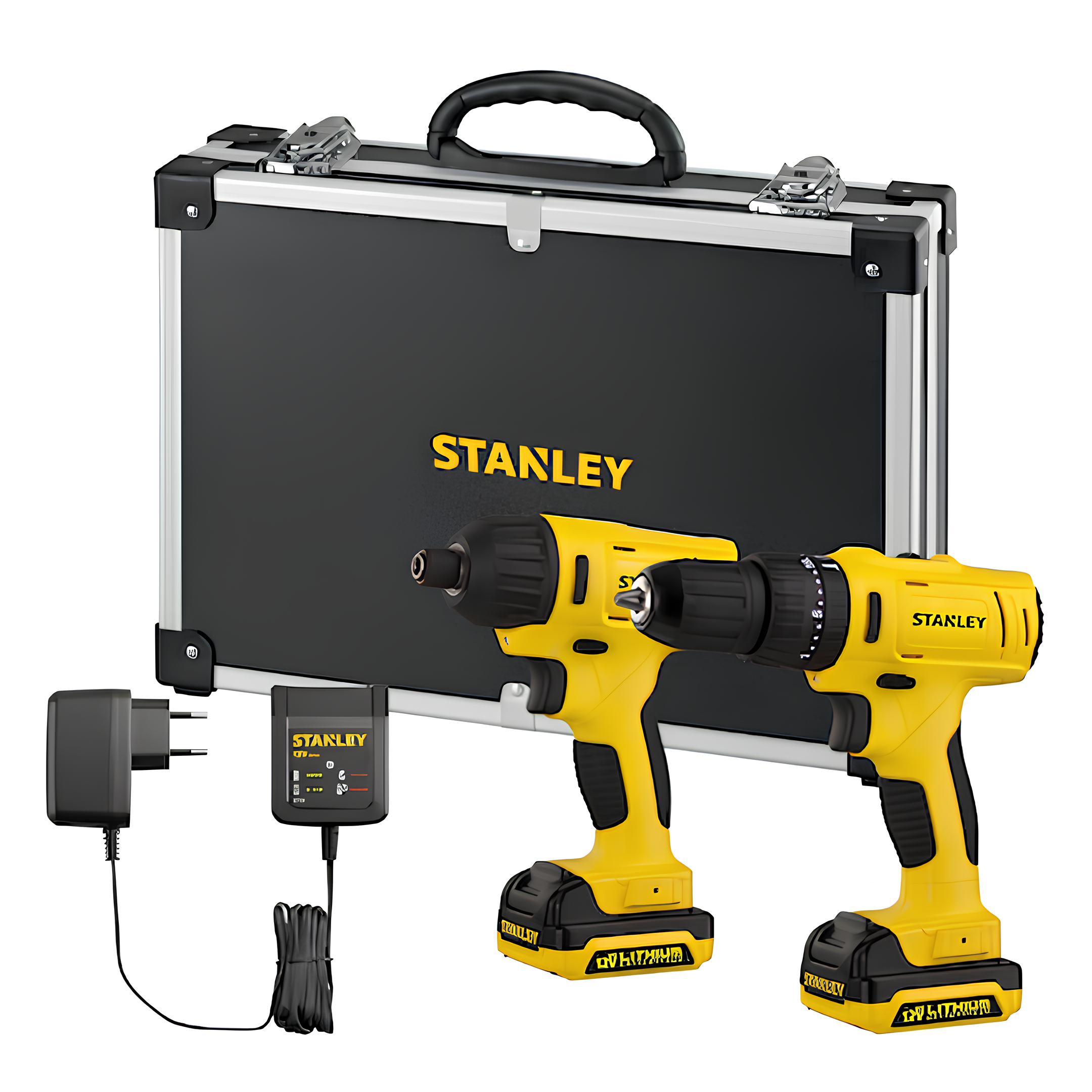 Furadeira 3/8" + Parafusadeira 1/4" Schi121s2fk-Br Stanley