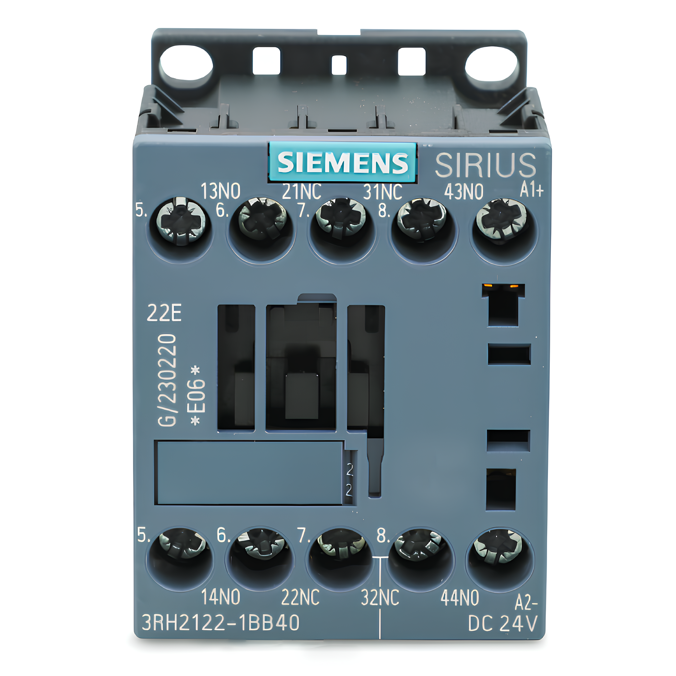 Contator Auxiliar 2NA + 2NF 24 VCC 3RH21221BB40 Siemens