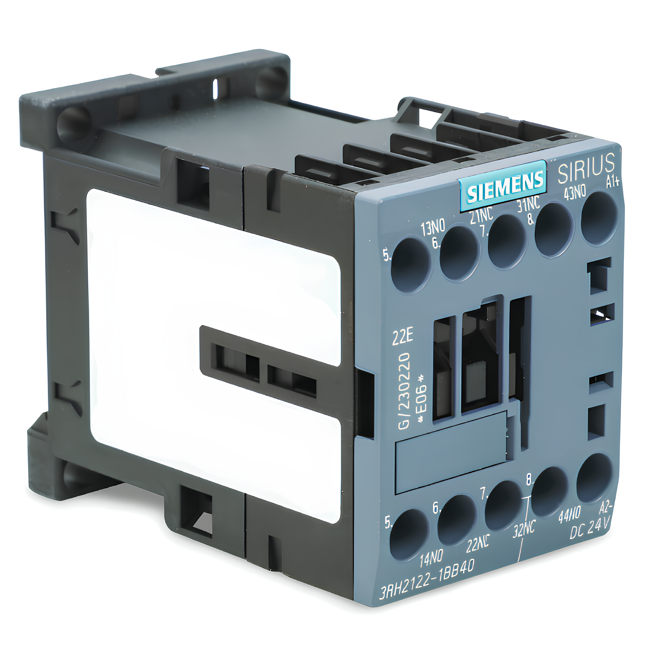 Contator Auxiliar 2NA + 2NF 24 VCC 3RH21221BB40 Siemens
