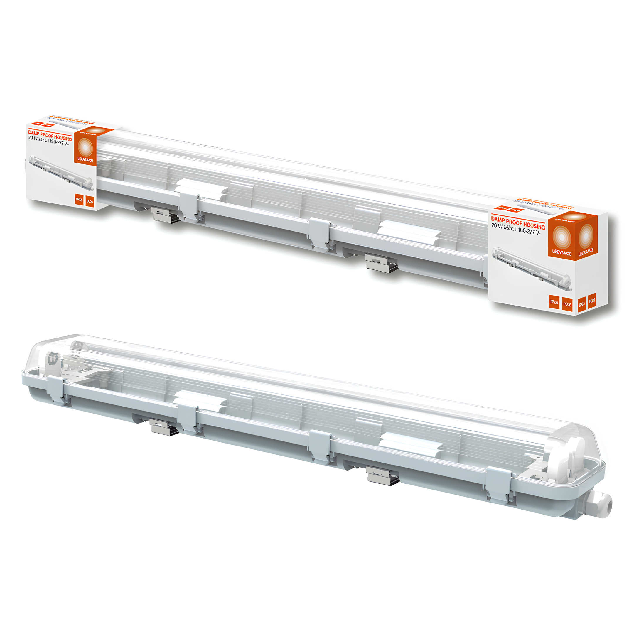 Luminária Hermética Damp-Proof Housing 60Cm Double Ledvance