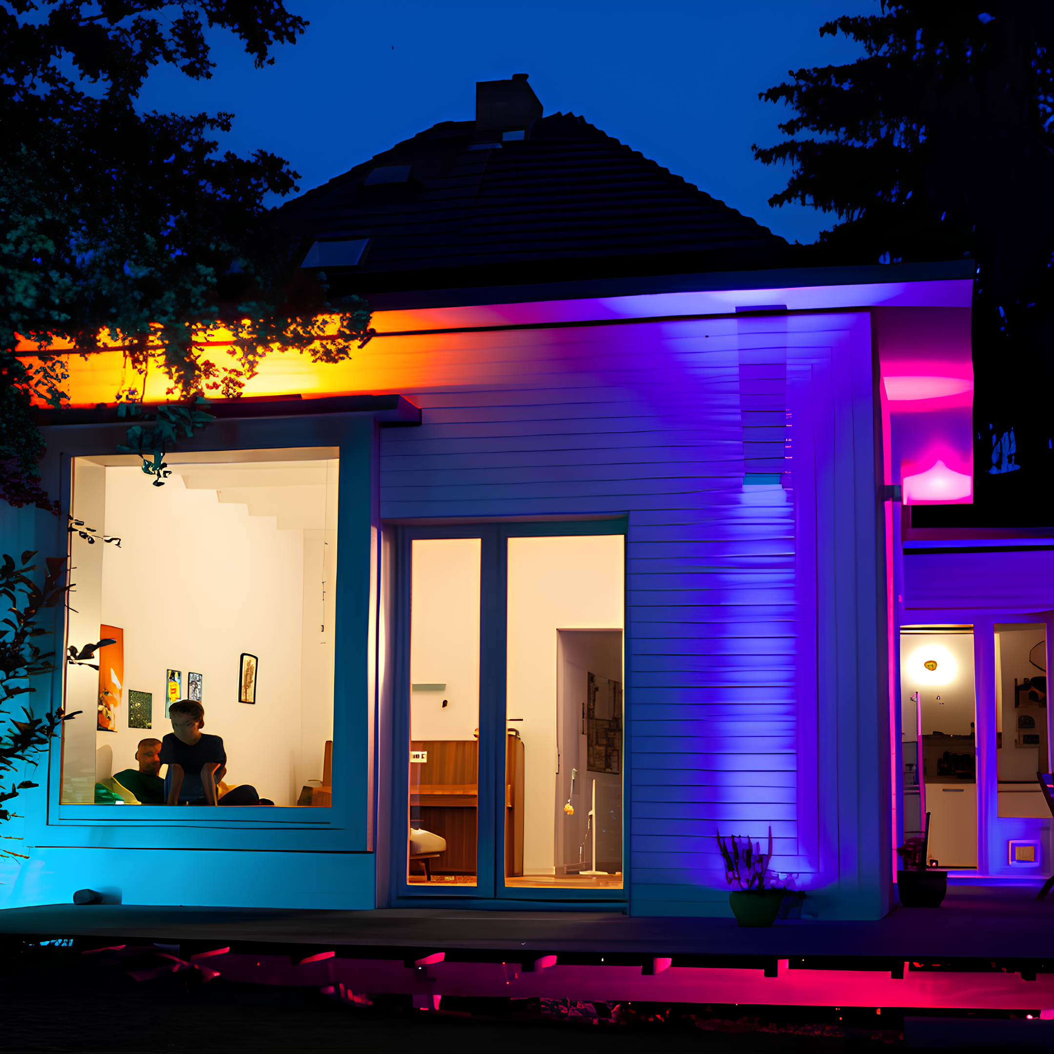 Refletor Led Floodlight 50W 5500Lm Rgbw Ip65 Bivolt Ledvance