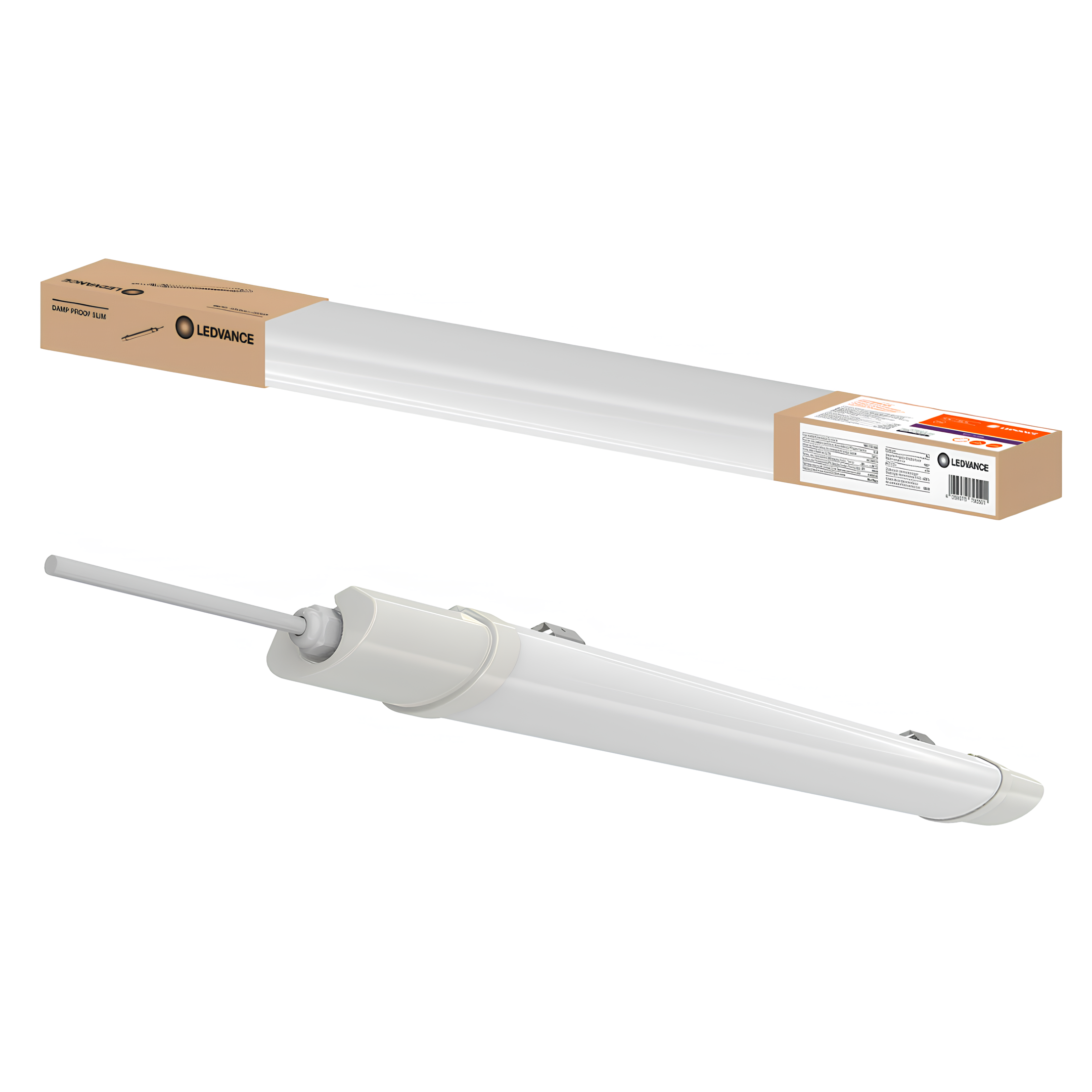 Luminaria Led Hermetica 36W 3960Lm 120Cm Damp Proof Slim Eco Ledvance