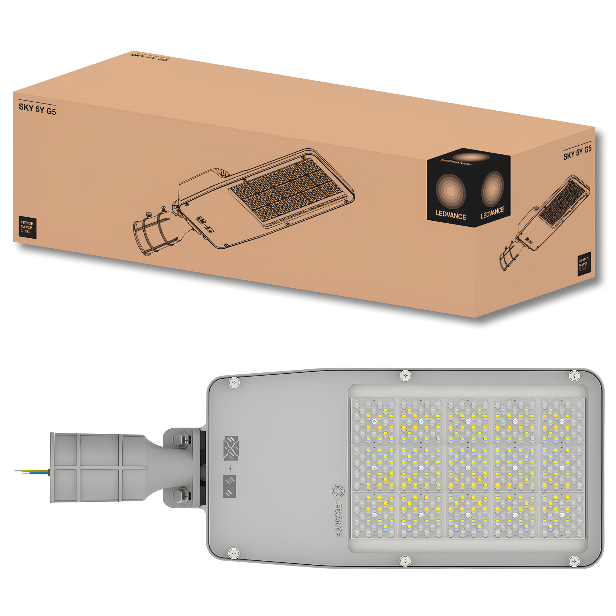 Luminária Led Publica Sky Streetlight 120W 5000K 19092Lm 150x90 Luminária Led Publica Sky Streetlight 120W 5000K 19092Lm 150x90