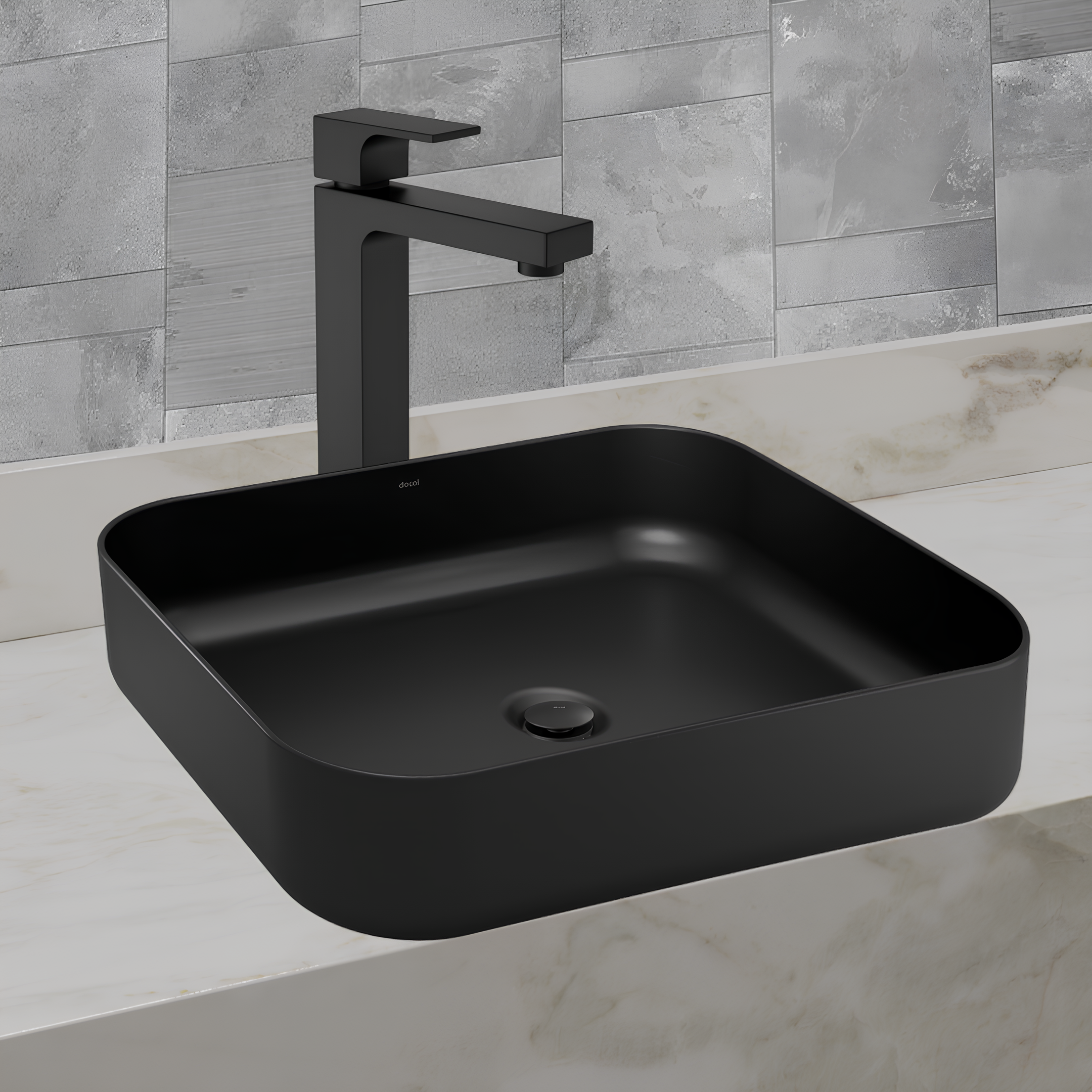 Válvula saida d'agua 7/8 click-clack Ônix 009224CE Docol