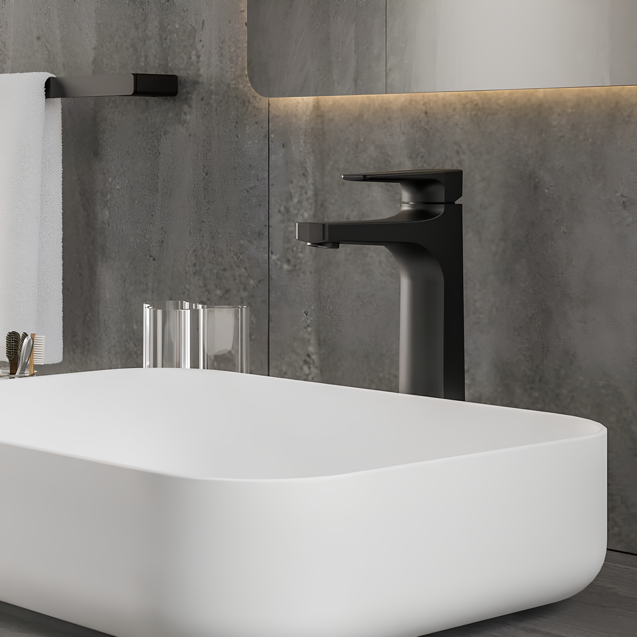 Misturador Monocomando Bica Alta ColdStart Lift Ônix Docol