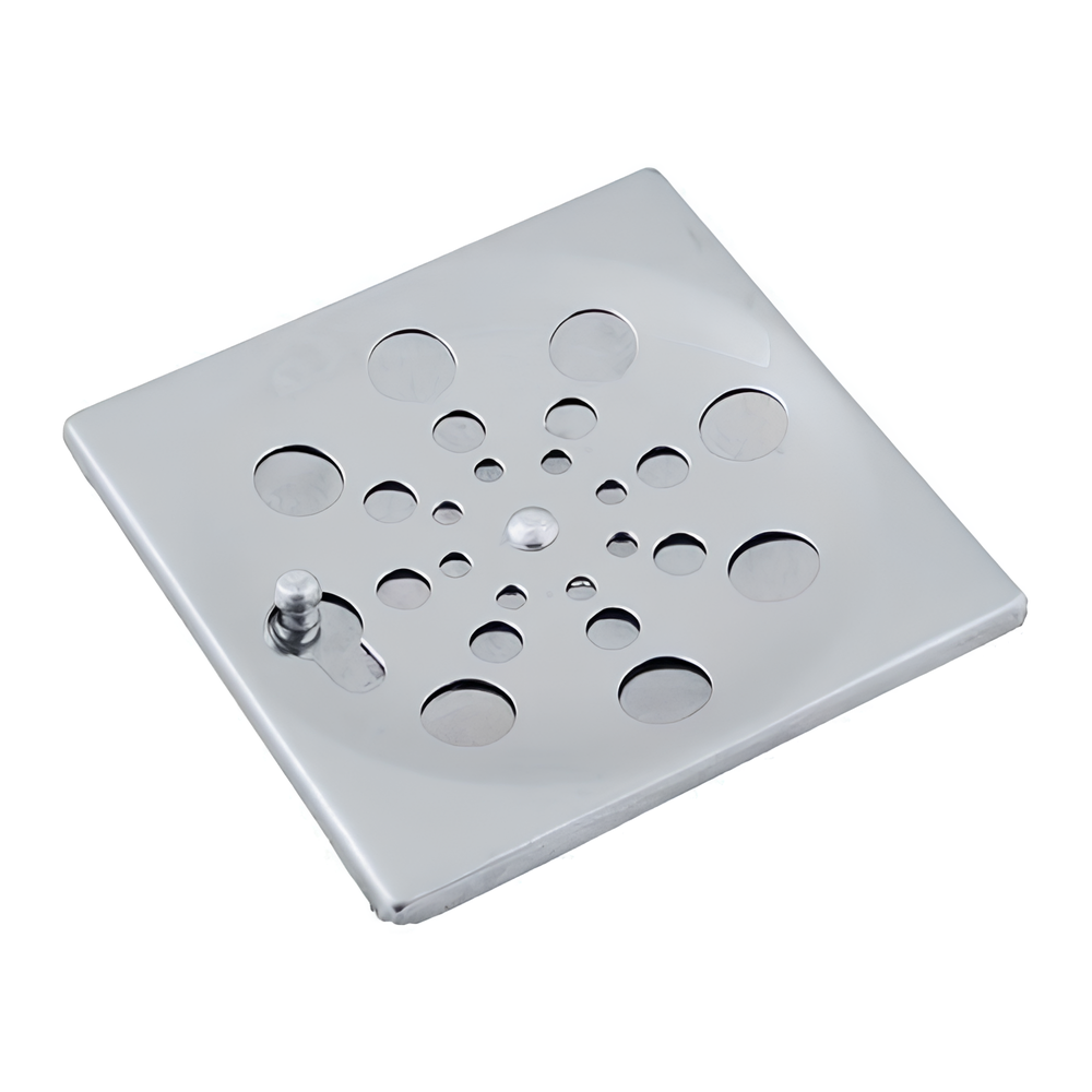 Ralo Quadrado Inox 10x10cm Overtime