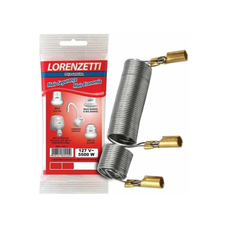 Resistência Maxi Ducha 127V 5500W 055J Lorenzetti